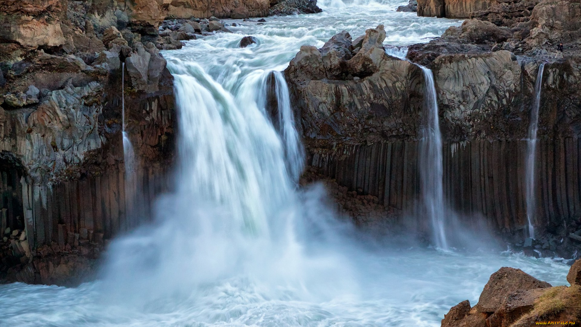природа, водопады, простор