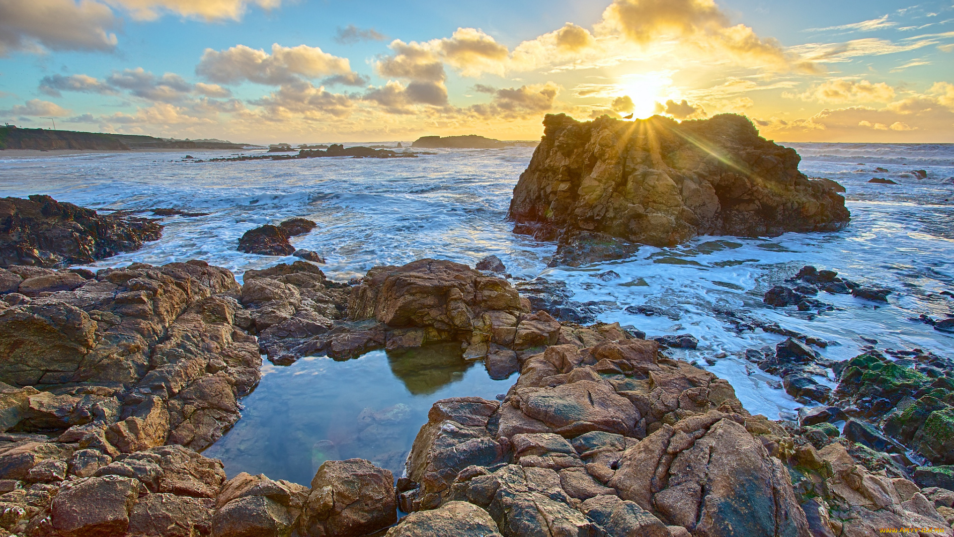 природа, восходы, закаты, простор