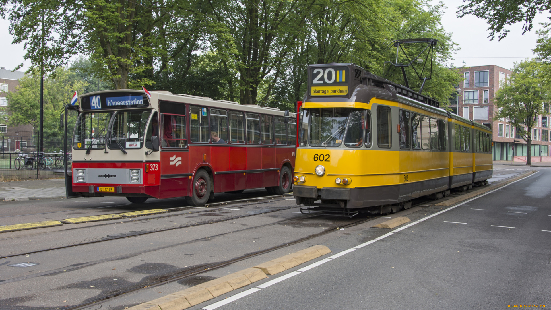 техника, трамваи, трамвай, рельсы