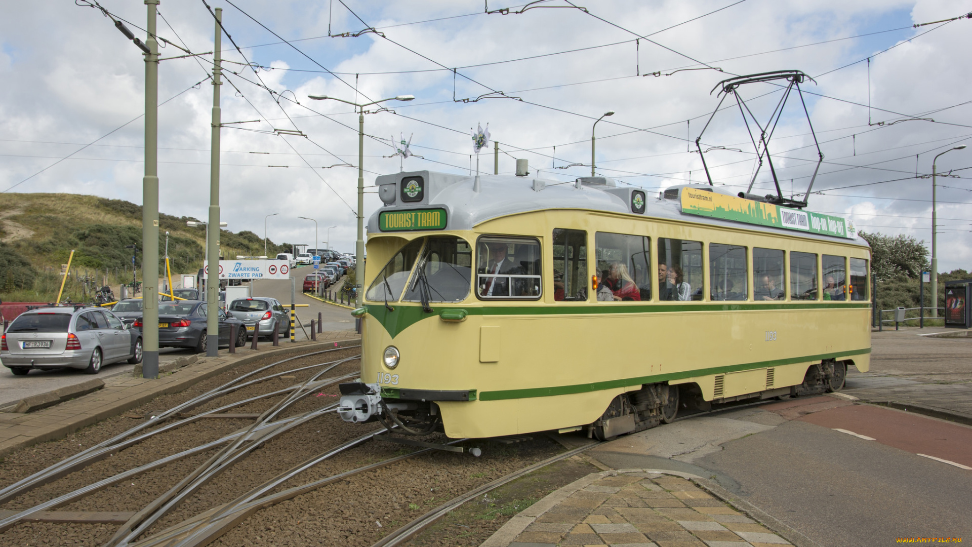 техника, трамваи, трамвай, рельсы