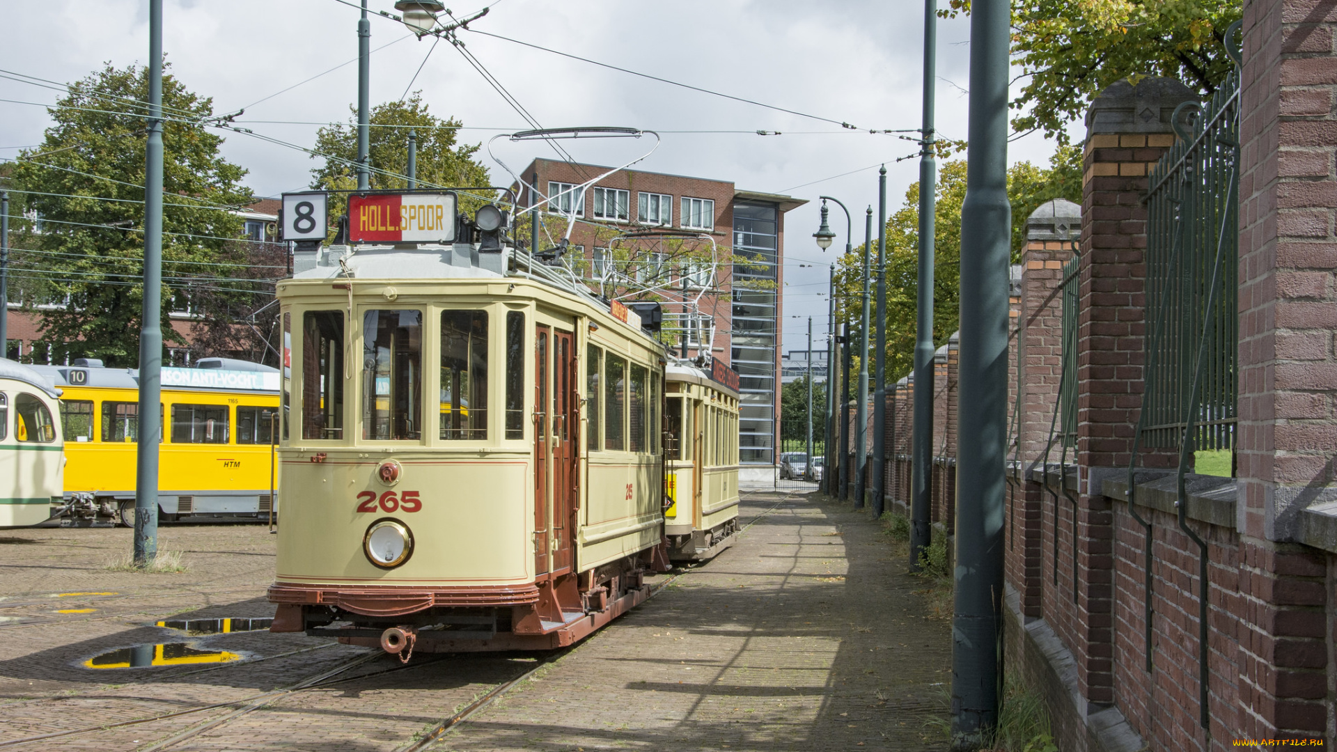 техника, трамваи, трамвай, рельсы