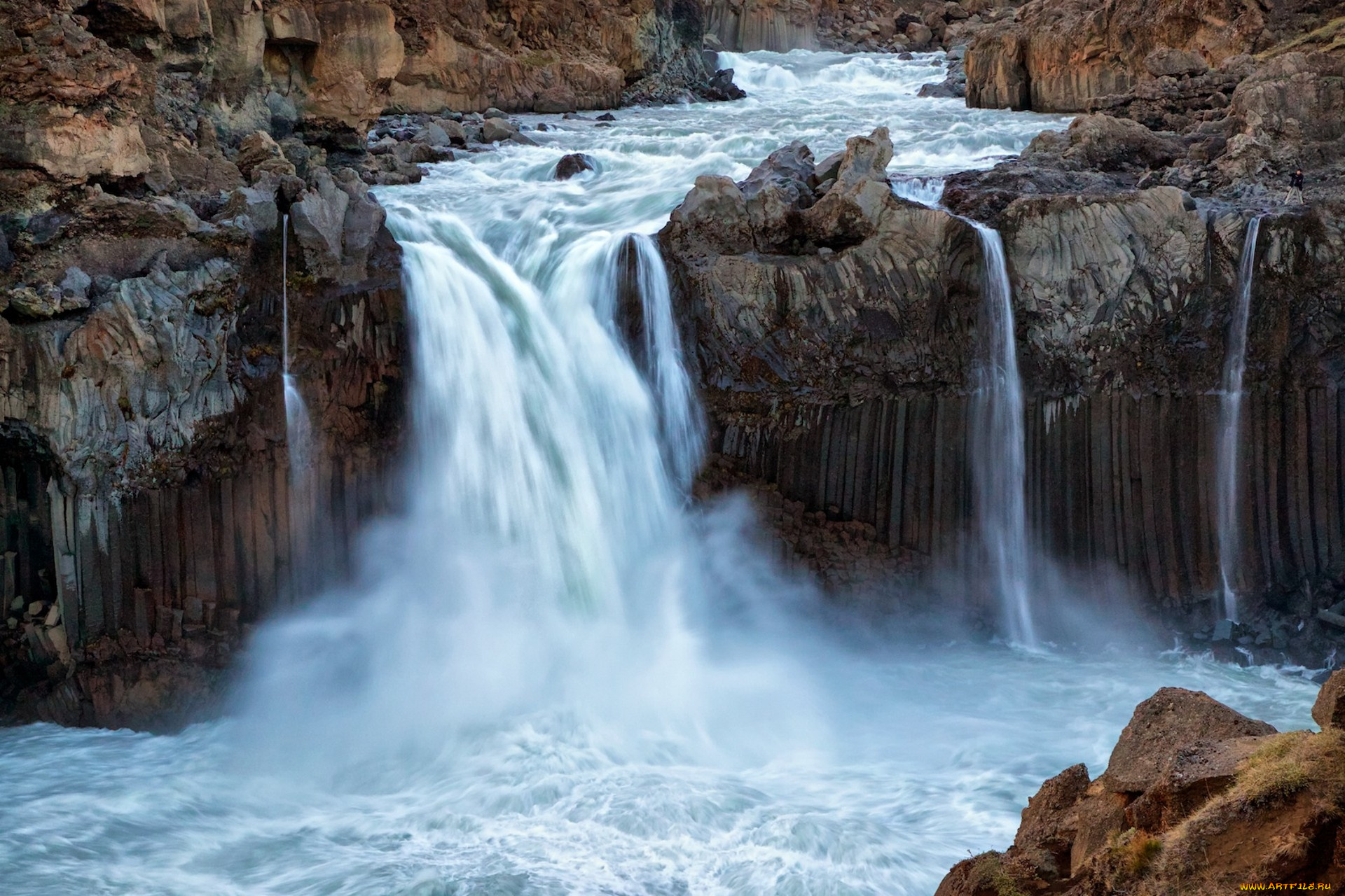 природа, водопады, простор