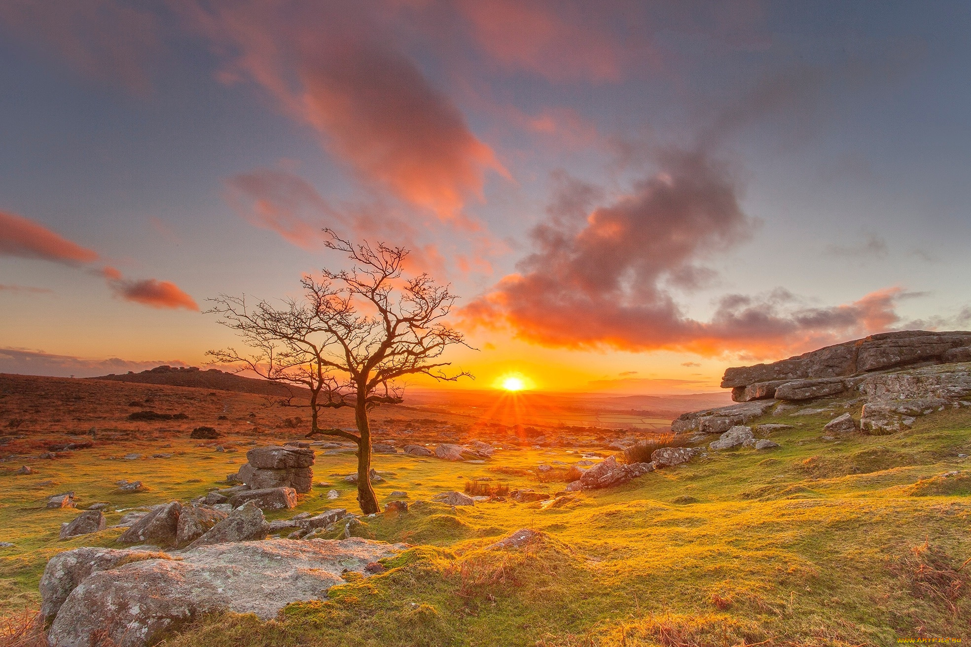 природа, восходы, закаты, простор