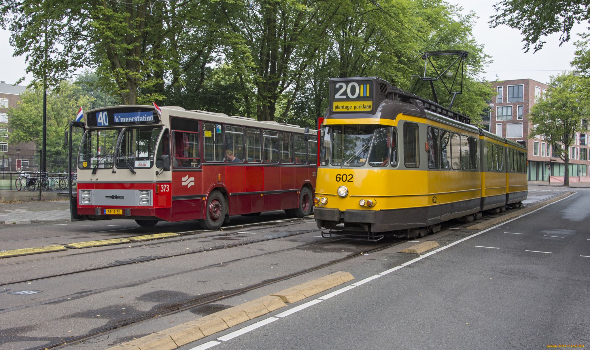 техника, трамваи, трамвай, рельсы