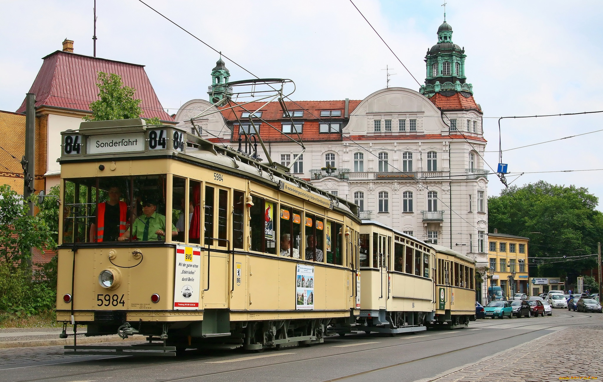 техника, трамваи, рельсы, трамвай