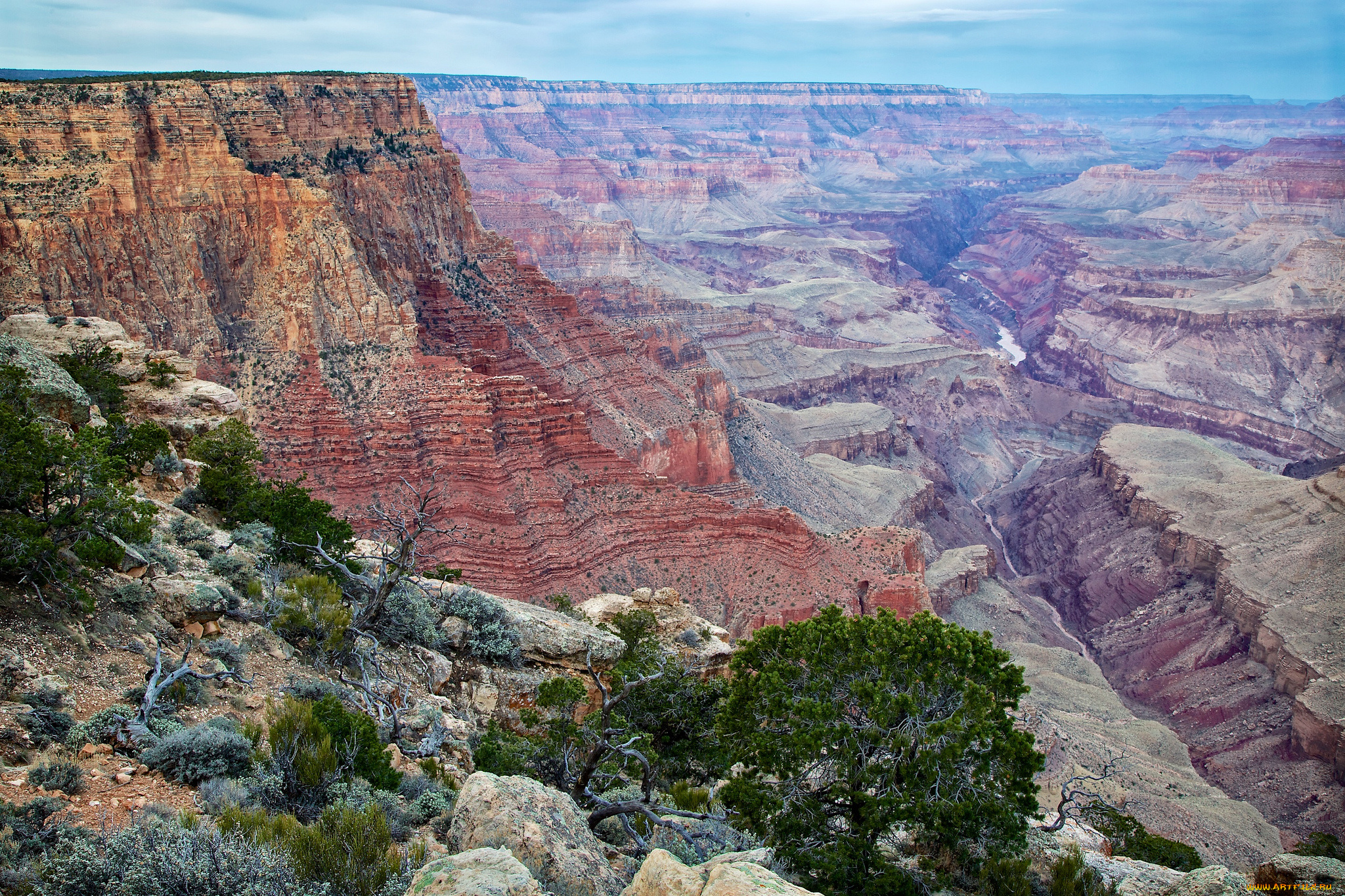 природа, горы, простор