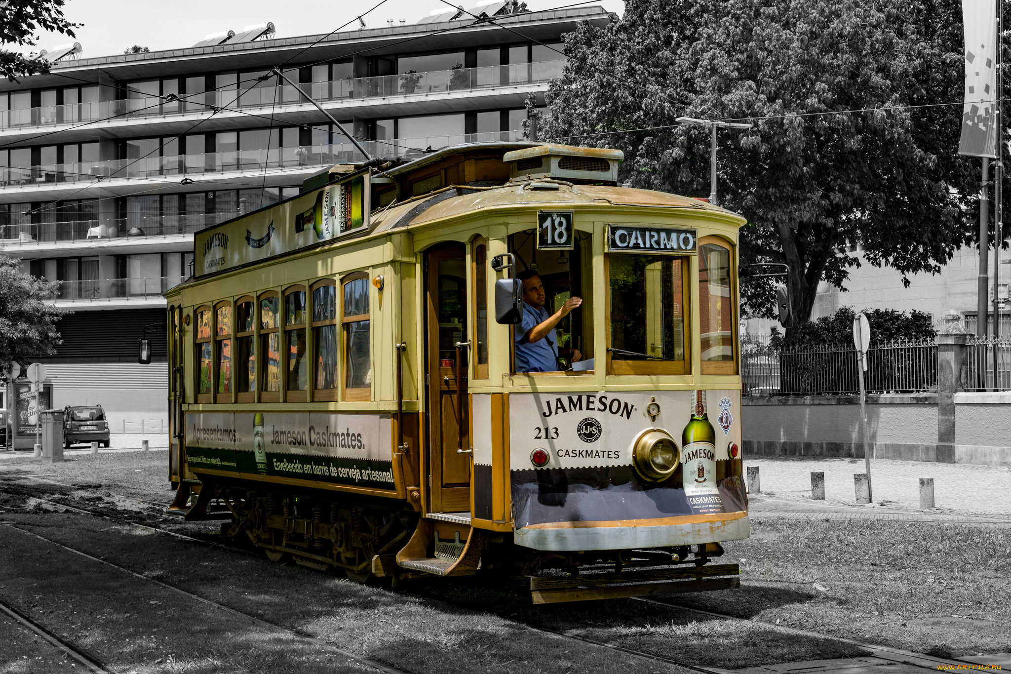 техника, трамваи, трамвай, рельсы