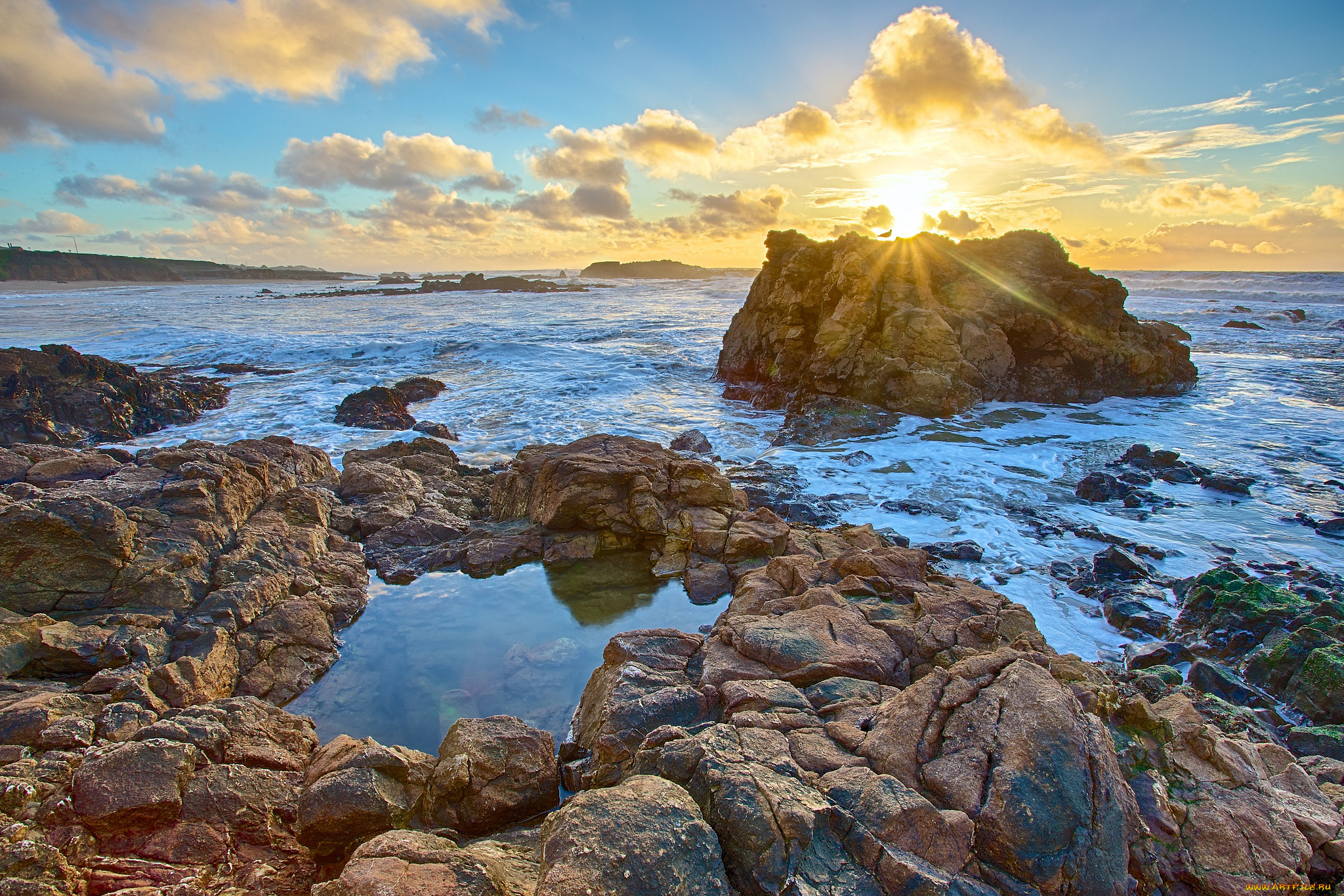 природа, восходы, закаты, простор