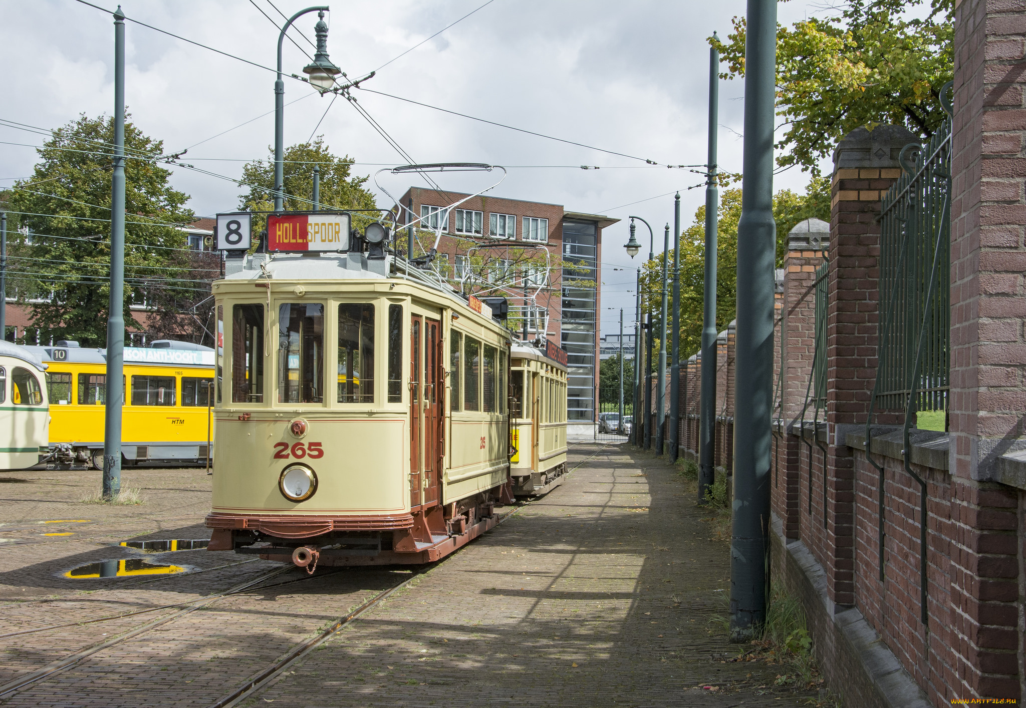 техника, трамваи, трамвай, рельсы