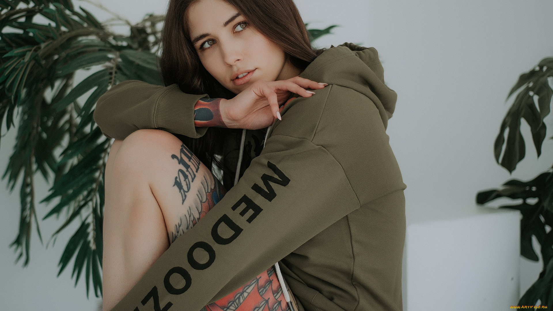 девушка, девушки, -unsort, , брюнетки, темноволосые, модель