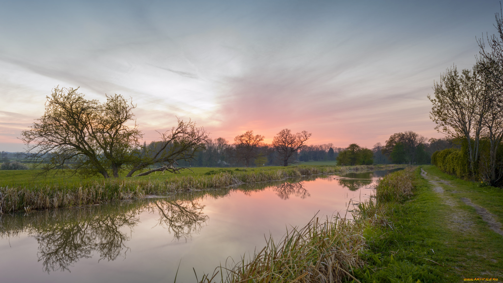 природа, реки, озера, простор