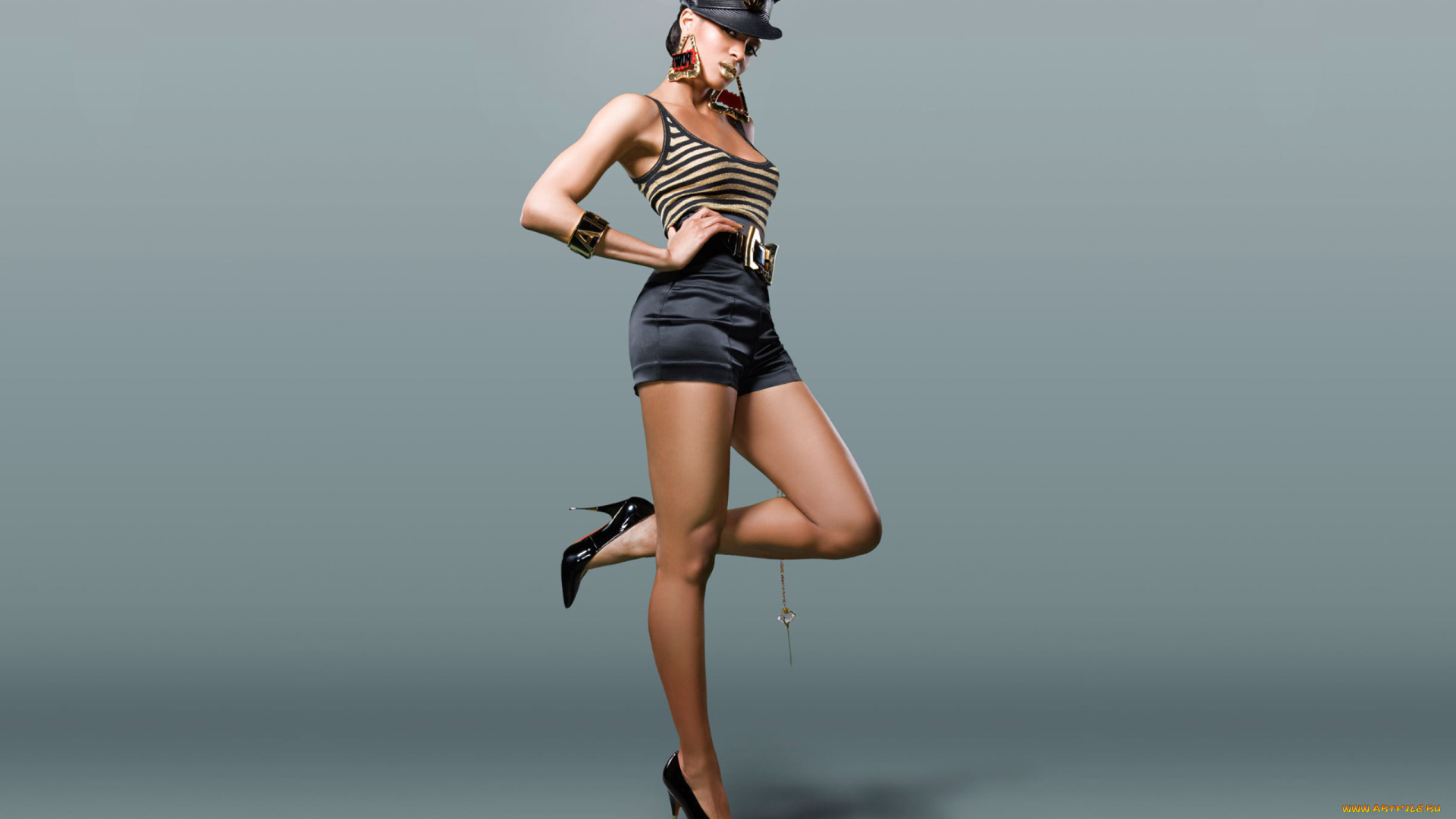 ciara, princess, harris, музыка, ciara, princess, harris, девушка, модель, певица, актриса, мулатка, красавица, красотка, брюнетка, причёска, стройная, сексуальная, взгляд, поза, макияж, темнокожая