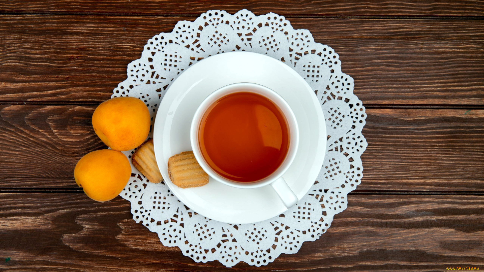 еда, напитки, , чай, печенье, чай, абрикосы