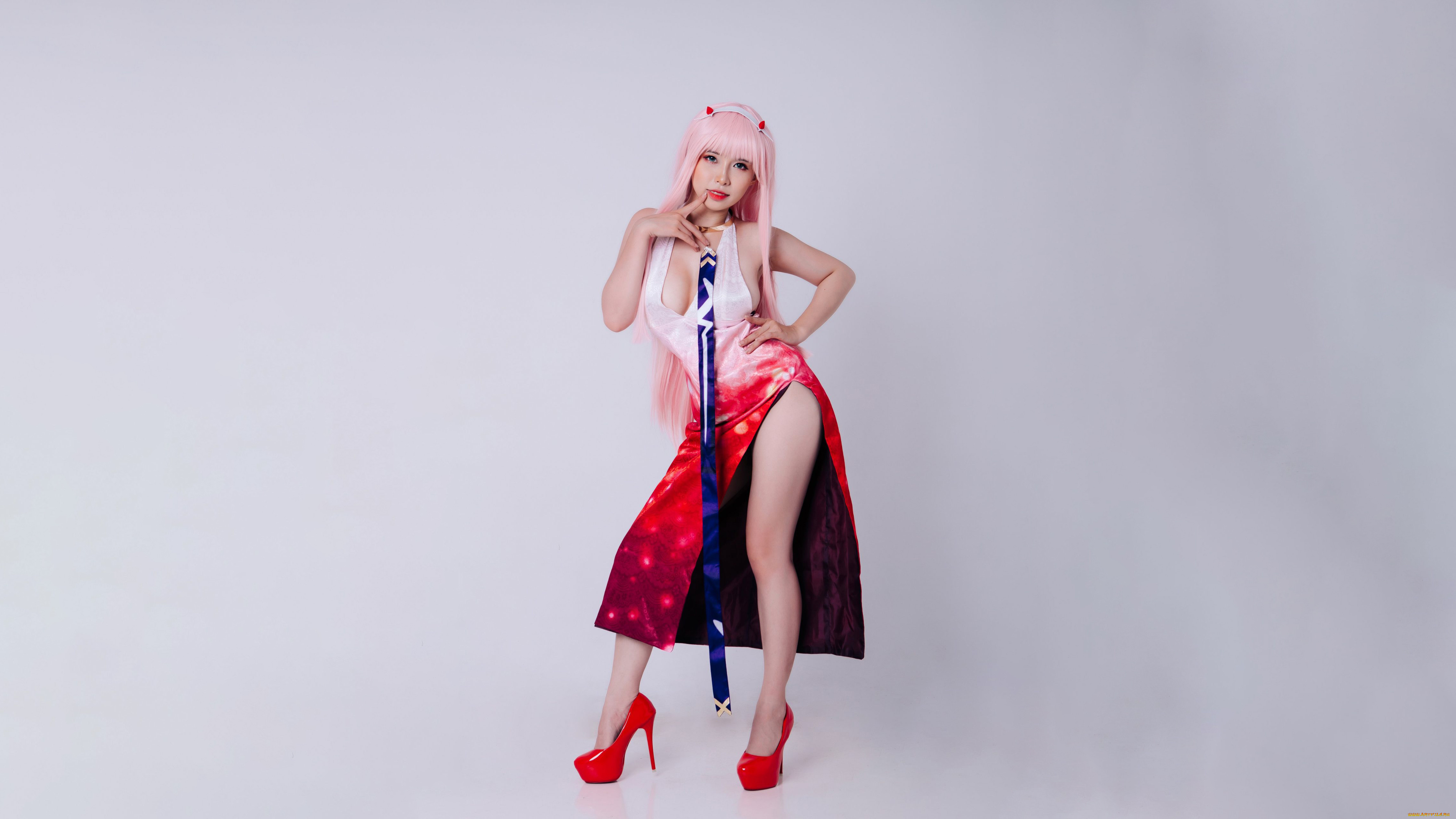 девушки, -, креатив, , косплей, косплей, cosplay, pichan