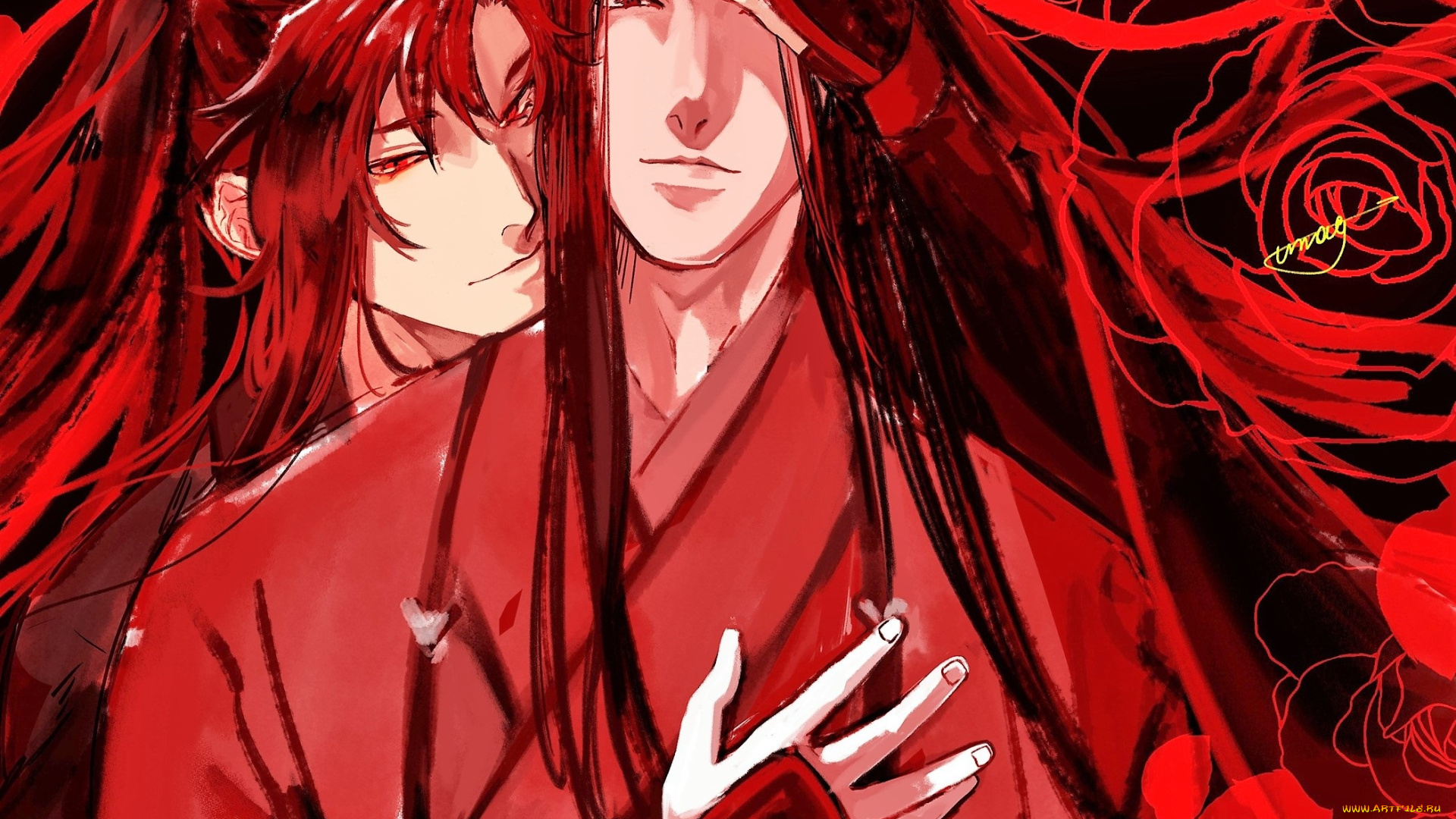 аниме, mo, dao, zu, shi, вэй, усянь, лань, ванцзы