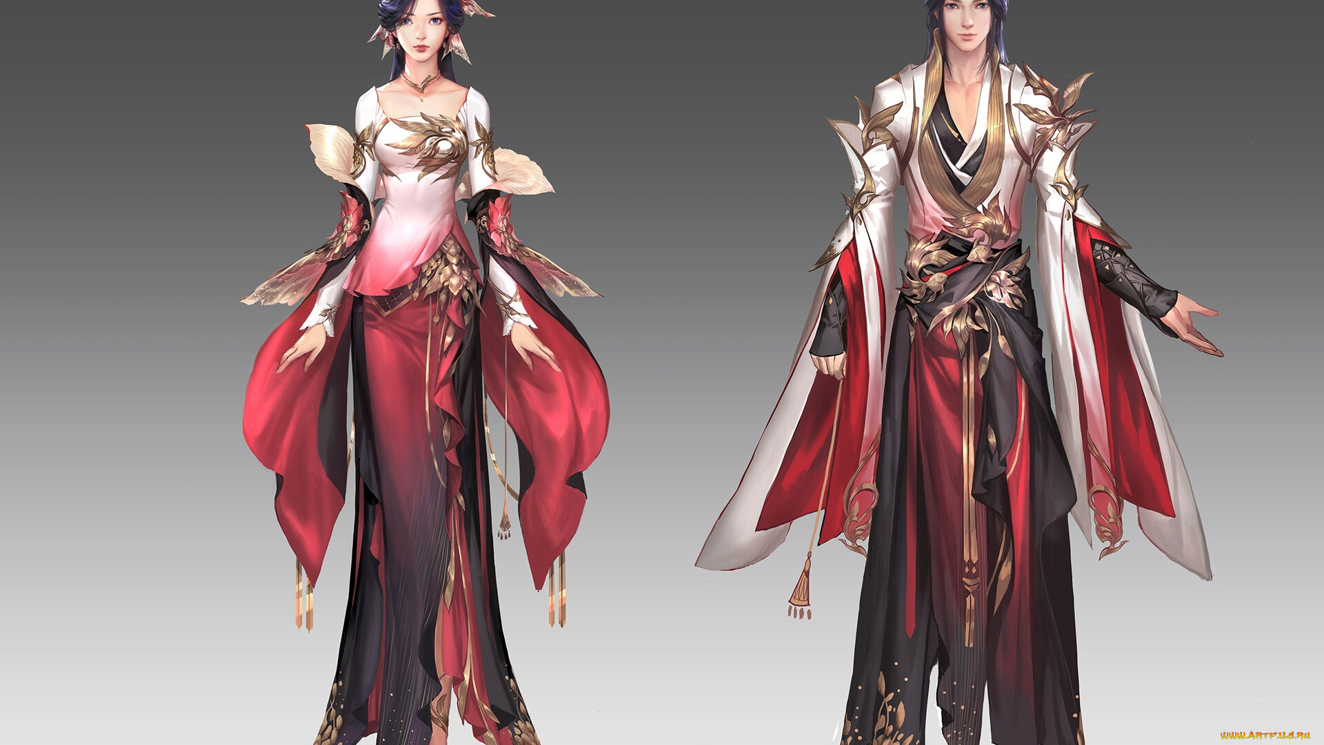 аниме, unknown, , другое, , женщина, мужчина, костюмы