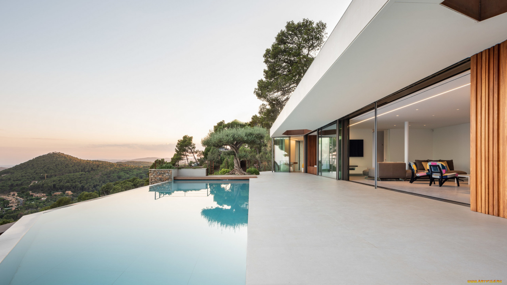 интерьер, веранды, , террасы, , балконы, веранда, бассейн