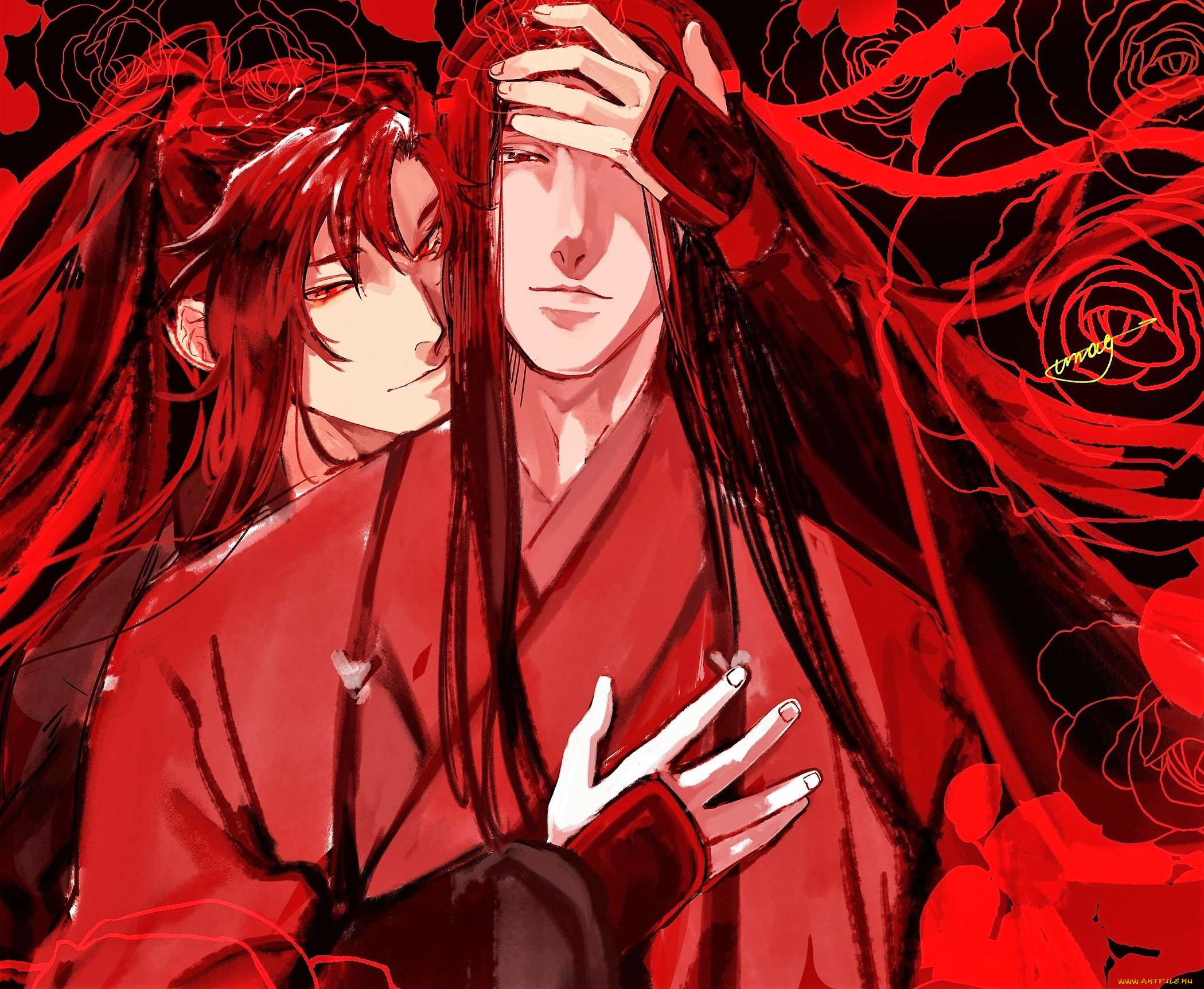 аниме, mo, dao, zu, shi, вэй, усянь, лань, ванцзы