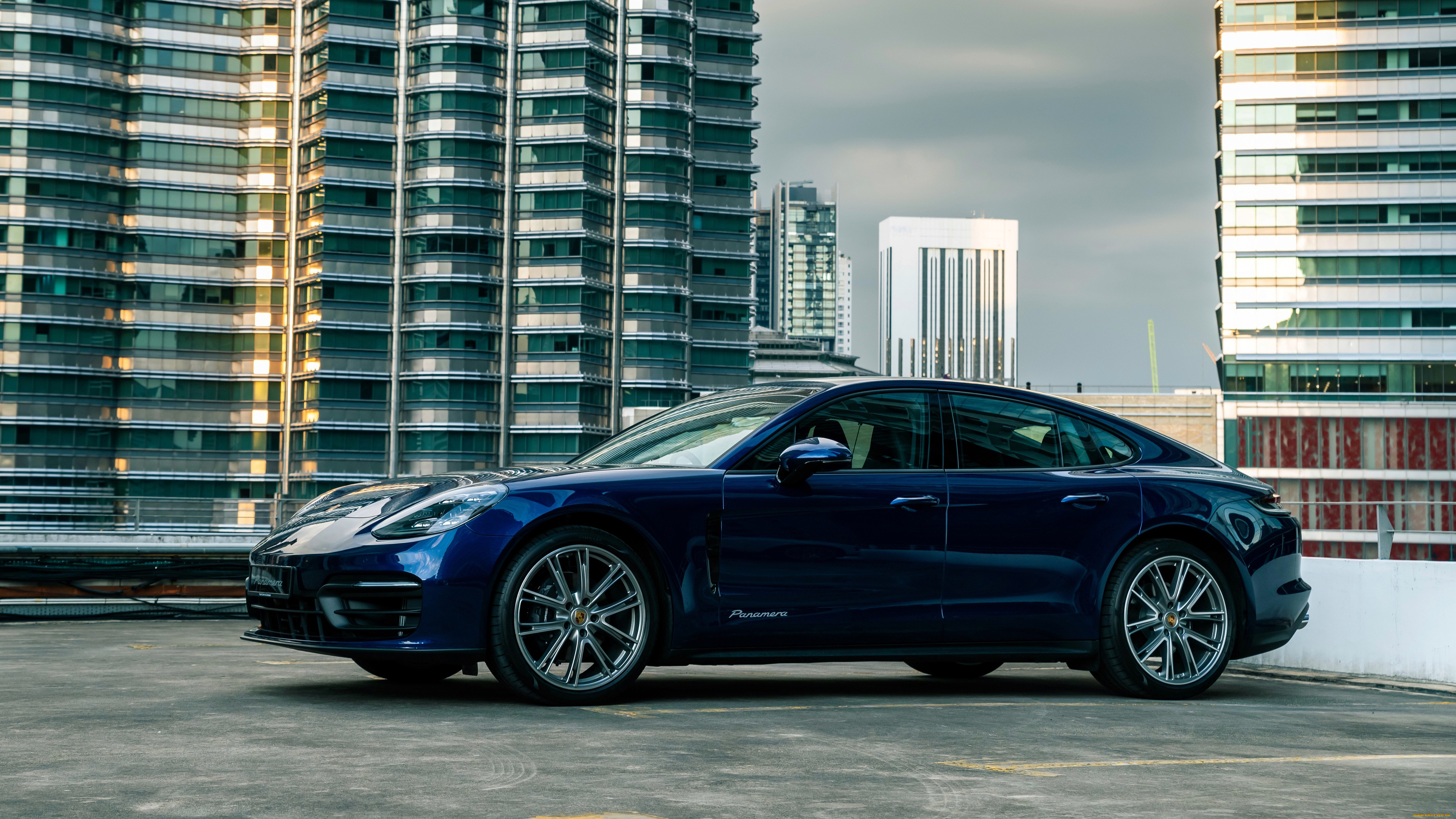 porsche, panamera, 2021, автомобили, porsche, panamera, здания, небоскреб, автомобиль, спортивный