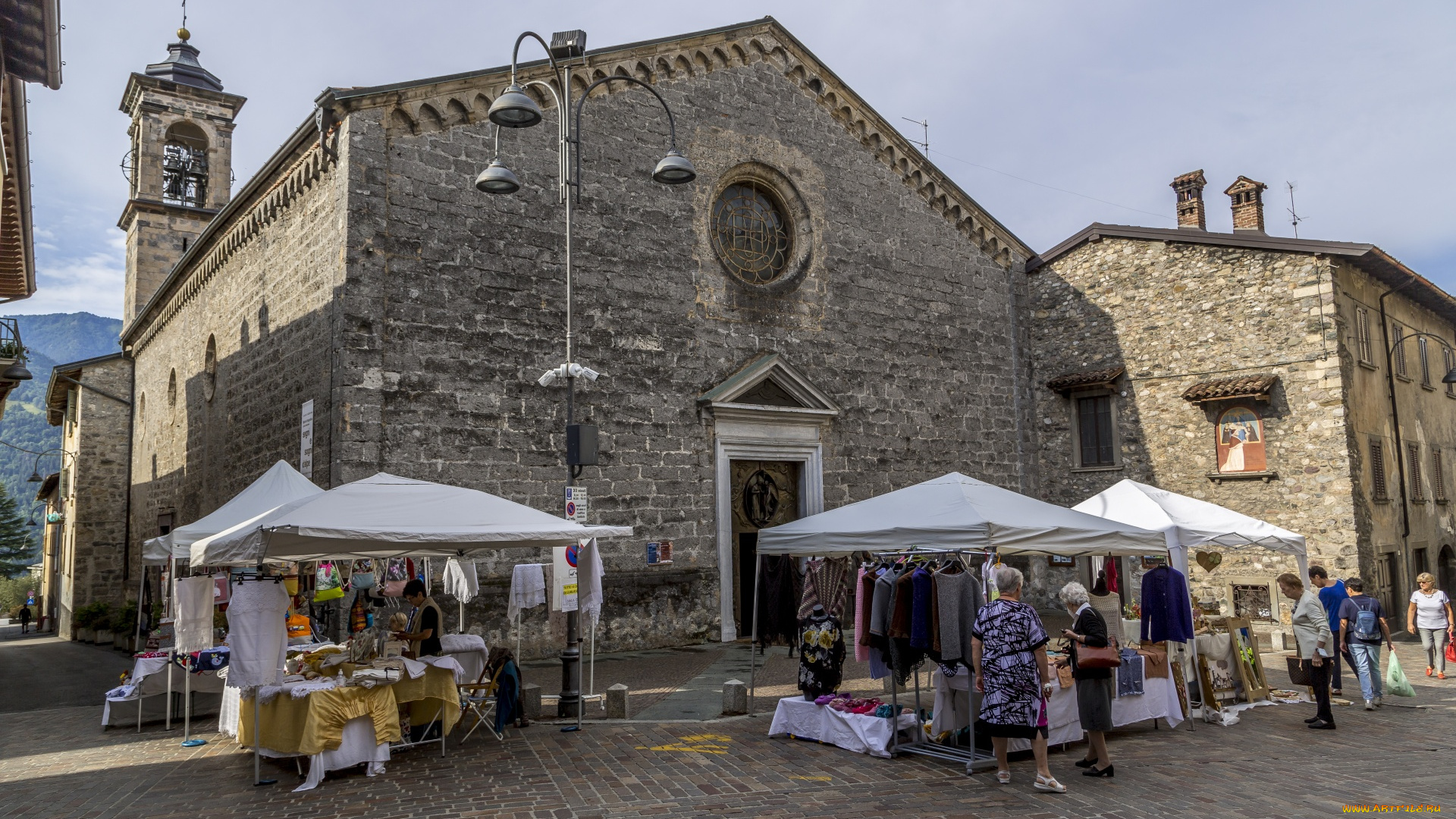 clusone, bergamo, italy, города, -, улицы, , площади, , набережные