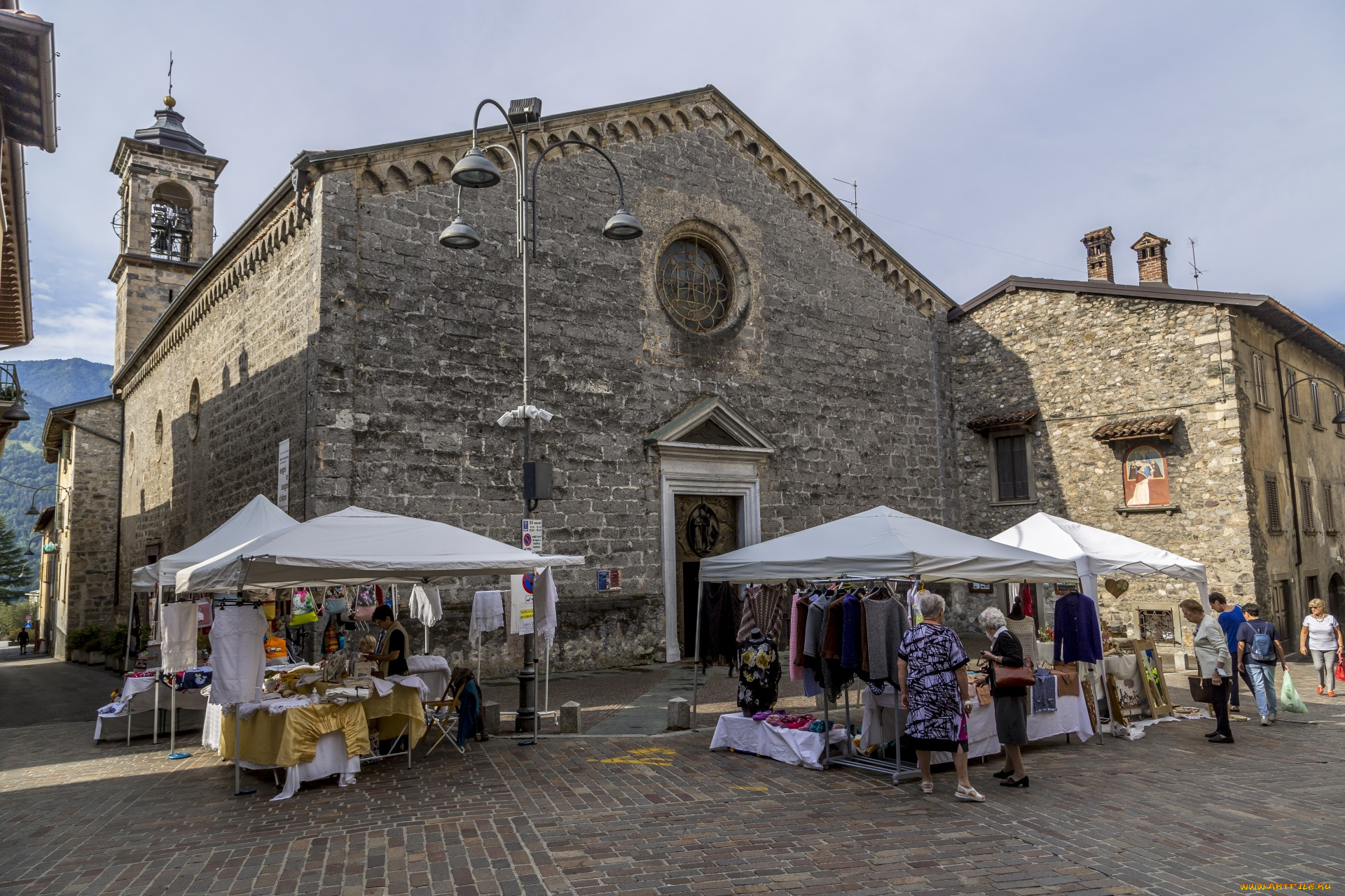 clusone, bergamo, italy, города, -, улицы, , площади, , набережные