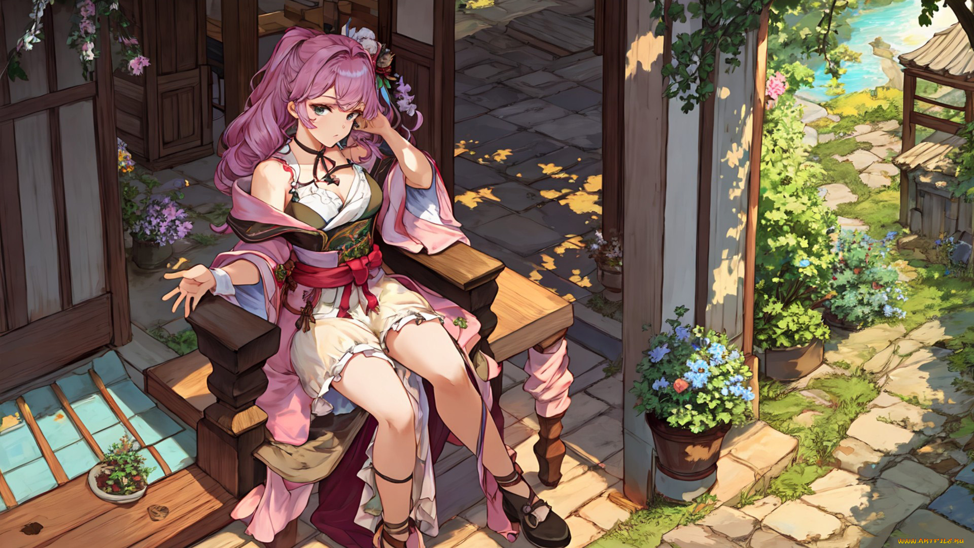 аниме, город, , улицы, , интерьер, , здания, нейросети, графика, нейроарт, ai, art, нейронные, сети, рисунки, нейро, искусство