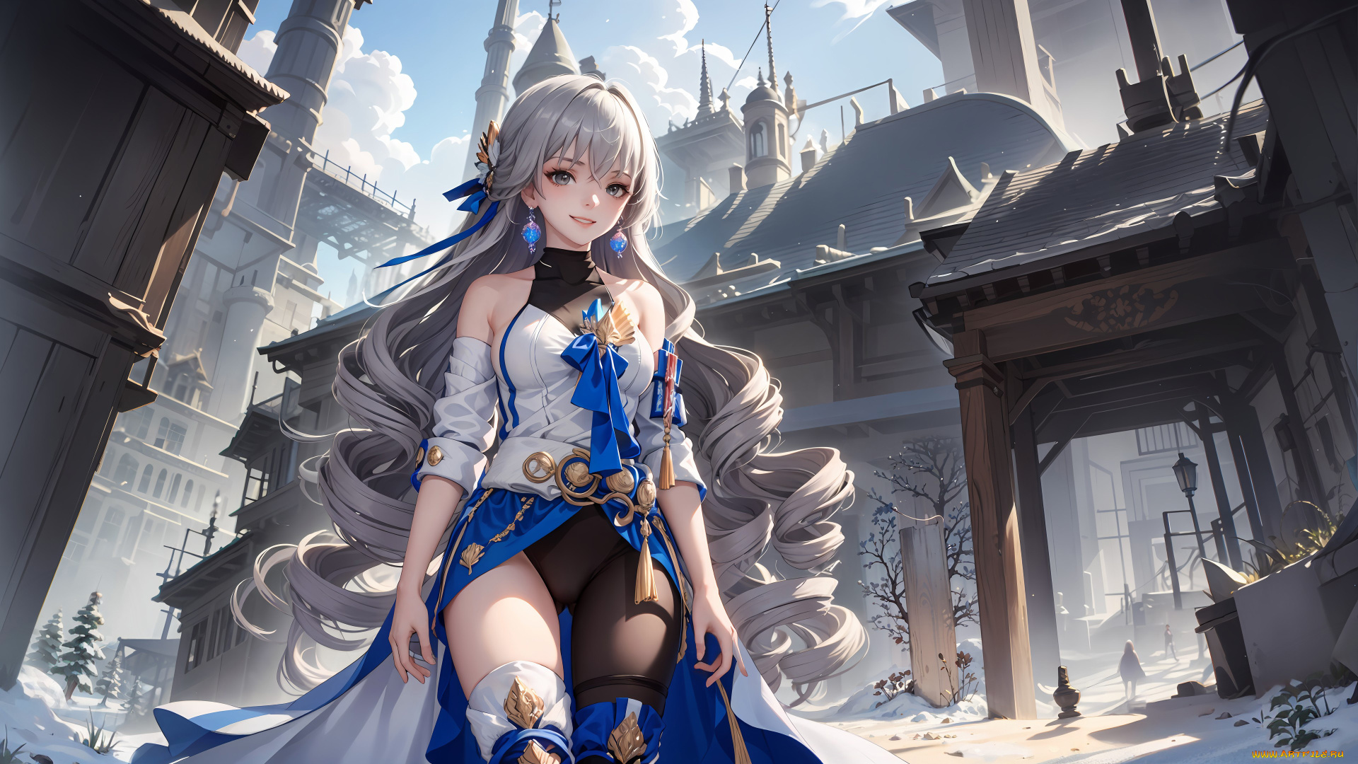 аниме, зима, , новый, год, , рождество, нейросети, графика, нейроарт, ai, art, нейронные, сети, рисунки, нейро, искусство