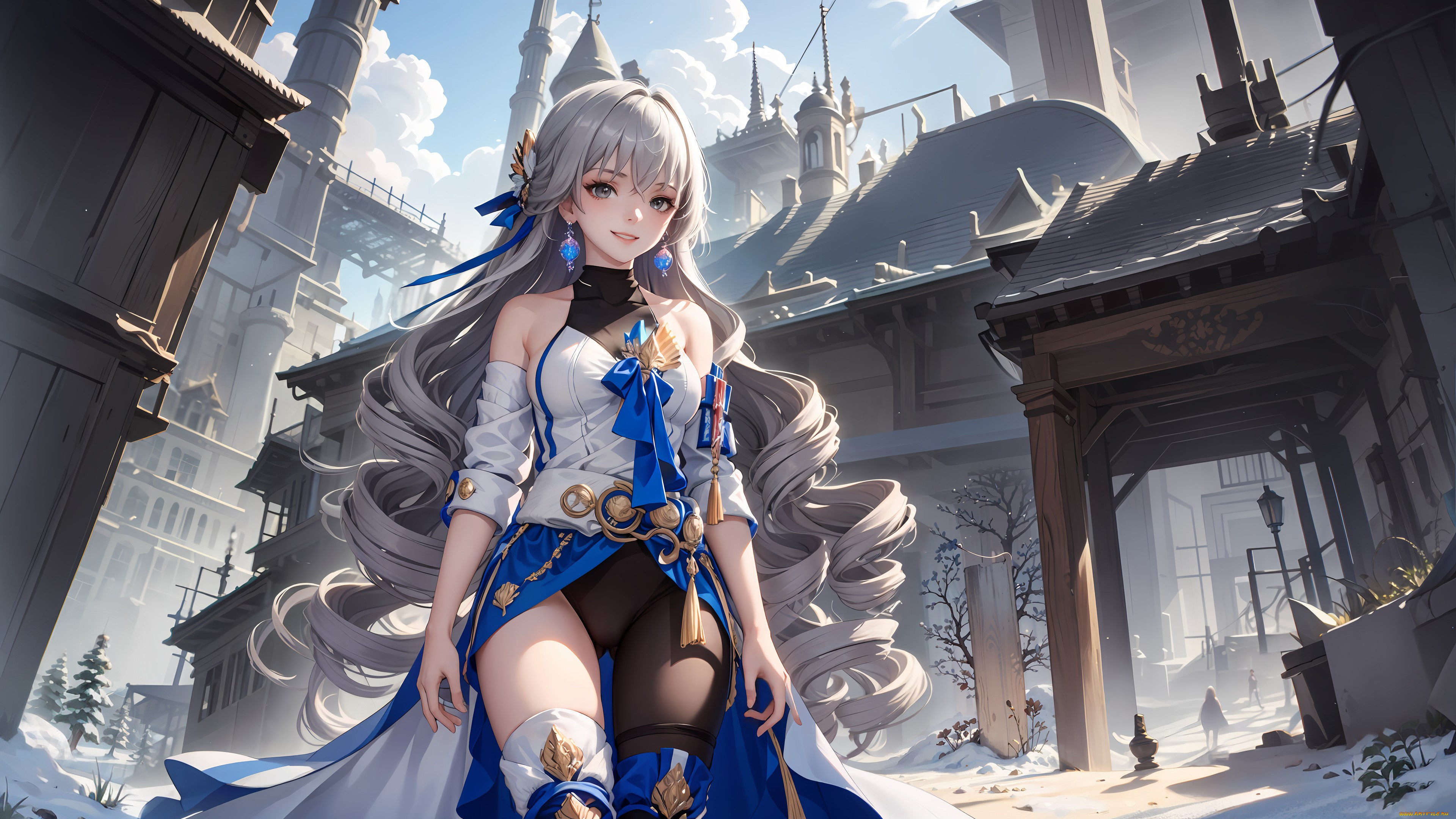 аниме, зима, , новый, год, , рождество, нейросети, графика, нейроарт, ai, art, нейронные, сети, рисунки, нейро, искусство