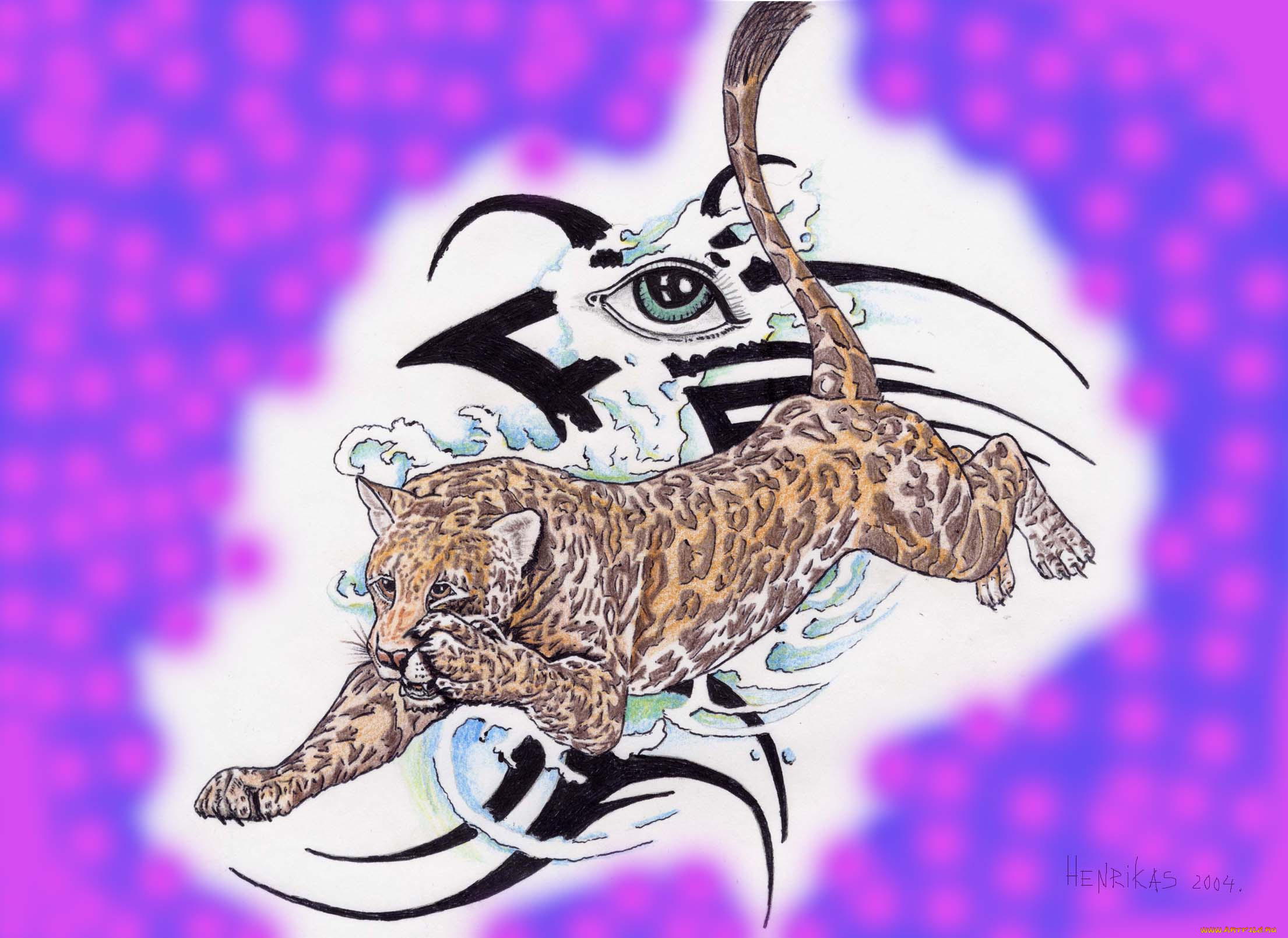 gepard, рисованные