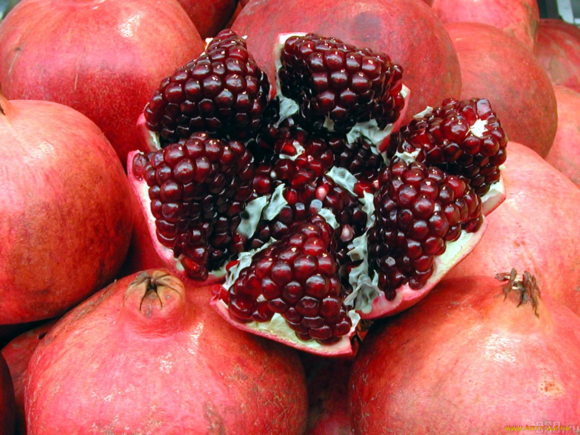 еда, гранат
