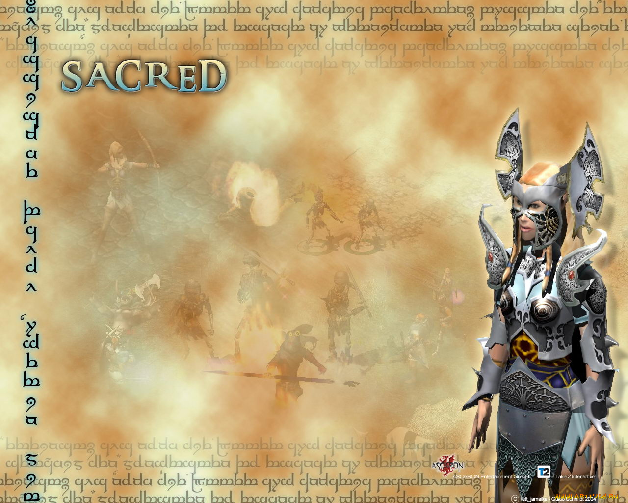 видео, игры, sacred