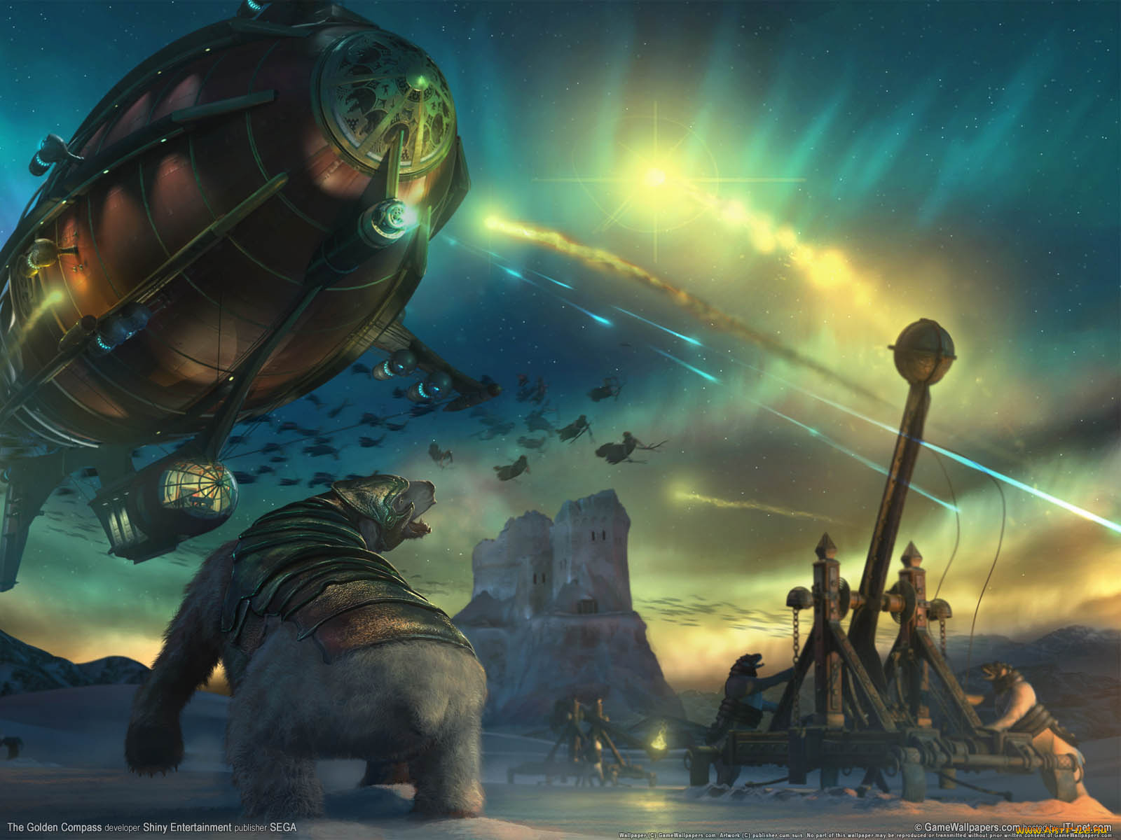 видео, игры, the, golden, compass