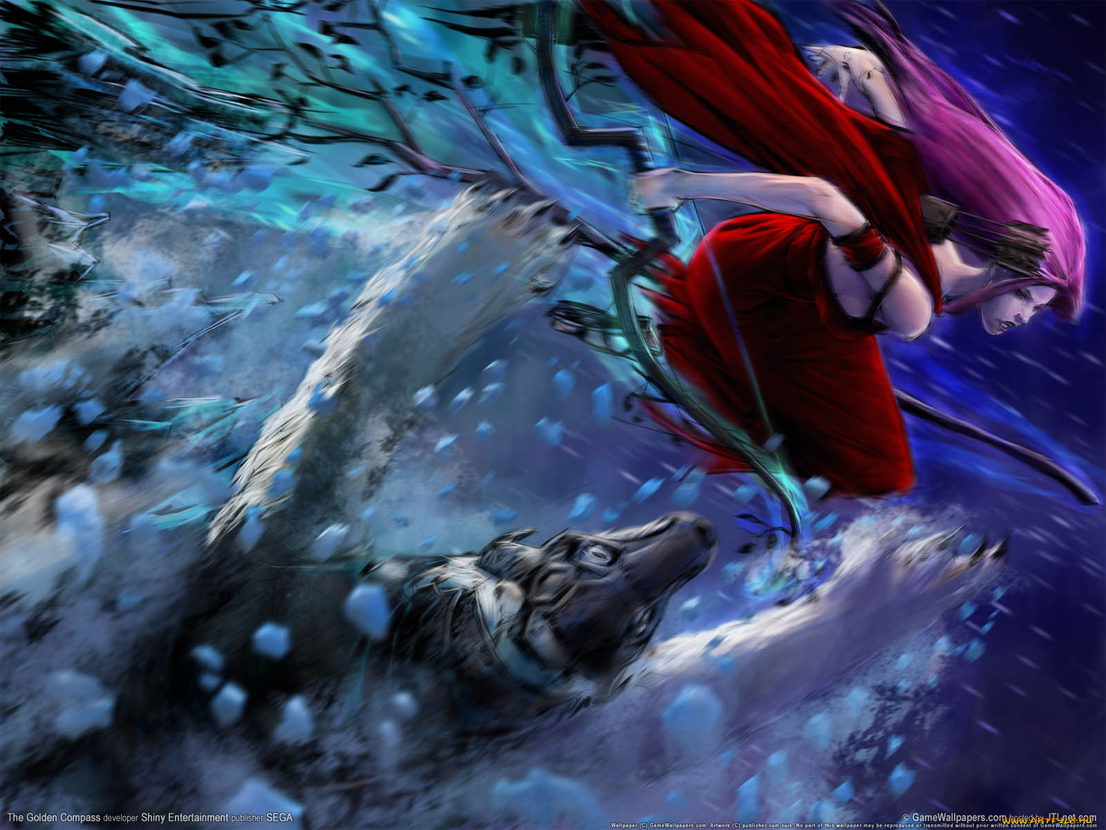 видео, игры, the, golden, compass