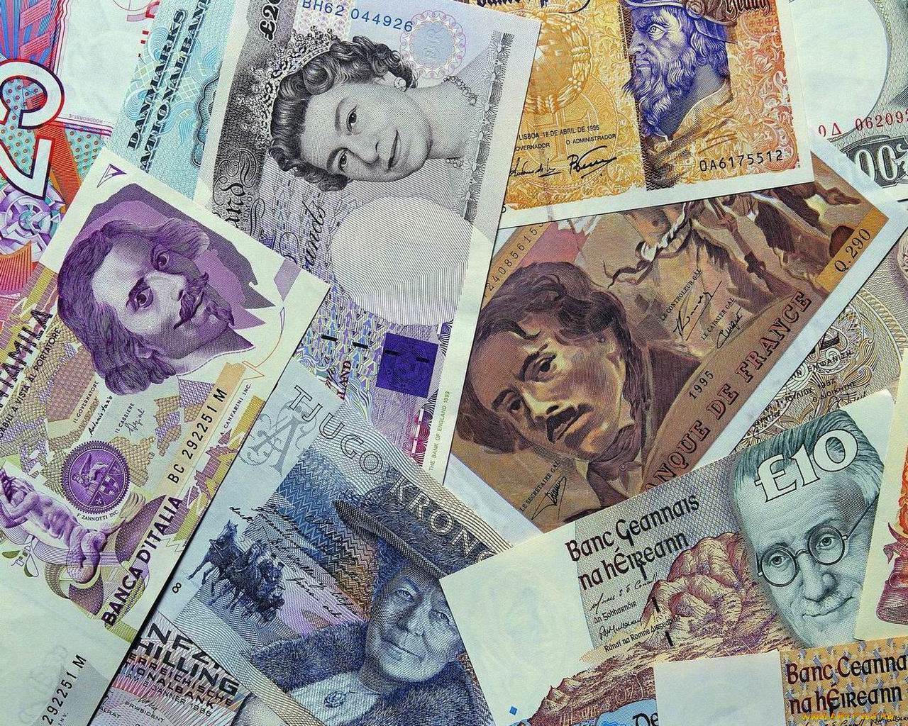 разное, золото, купюры, монеты