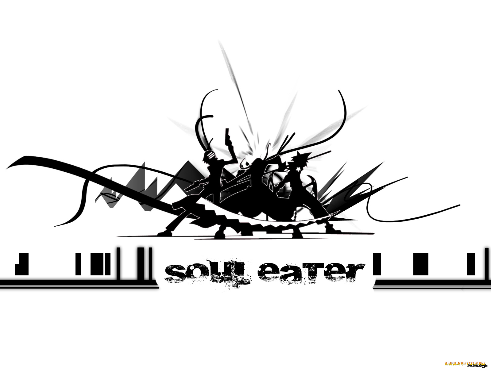 аниме, soul, eater