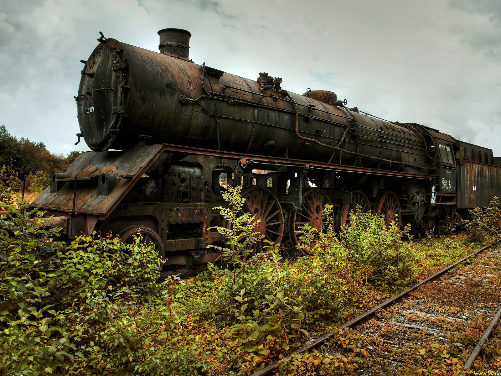техника, паровозы