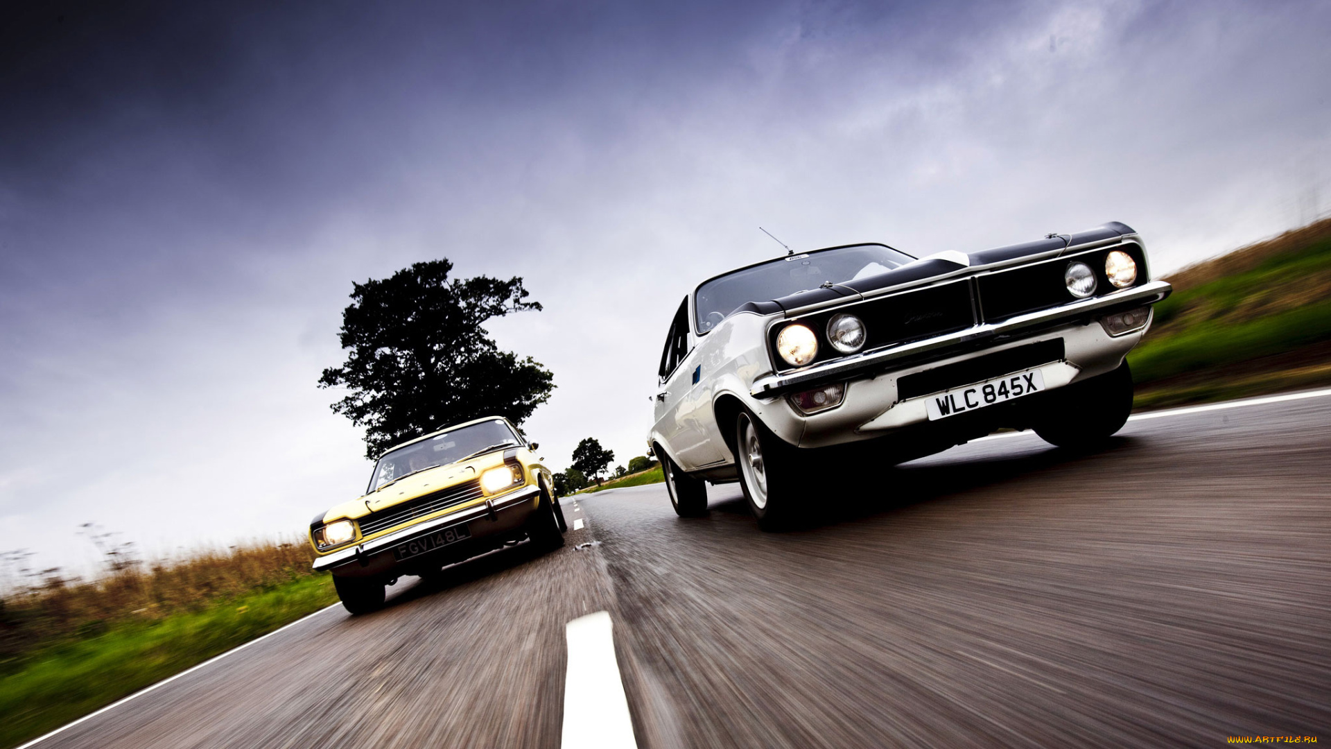 автомобили, разные, вместе