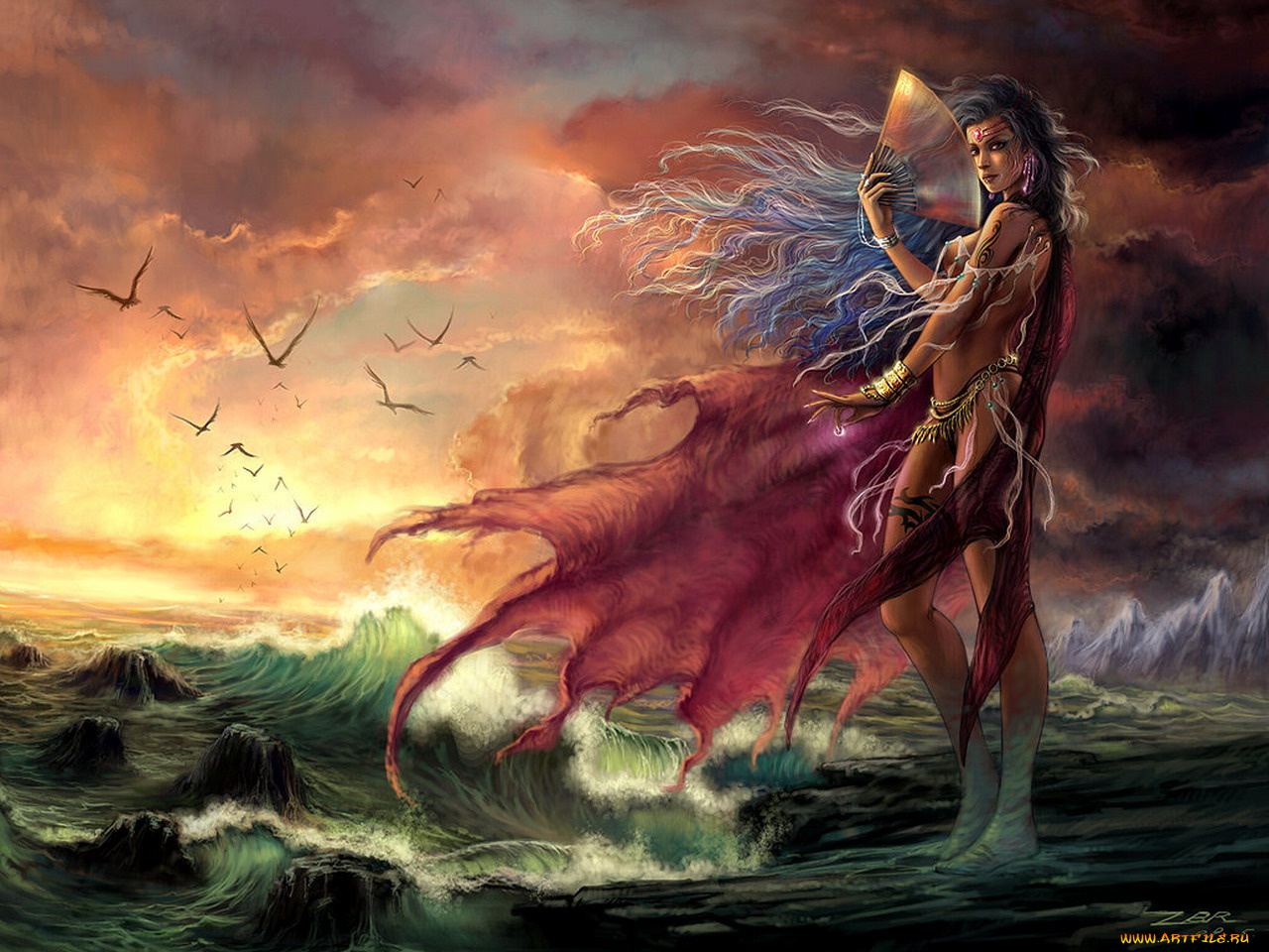 фэнтези, девушки