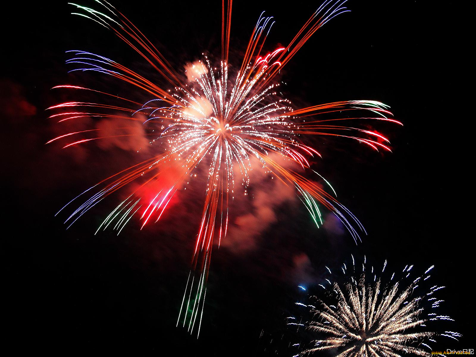 разное, салюты, фейерверки