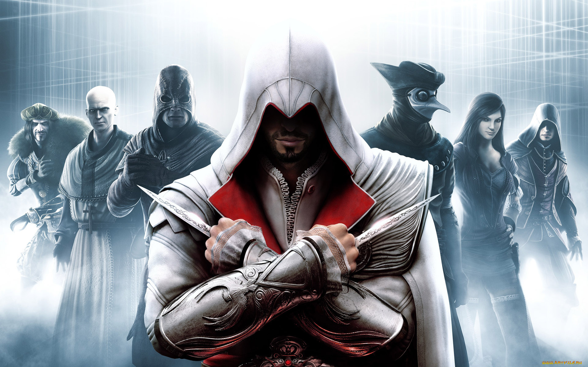 assassin`s, creed, brotherhood, видео, игры
