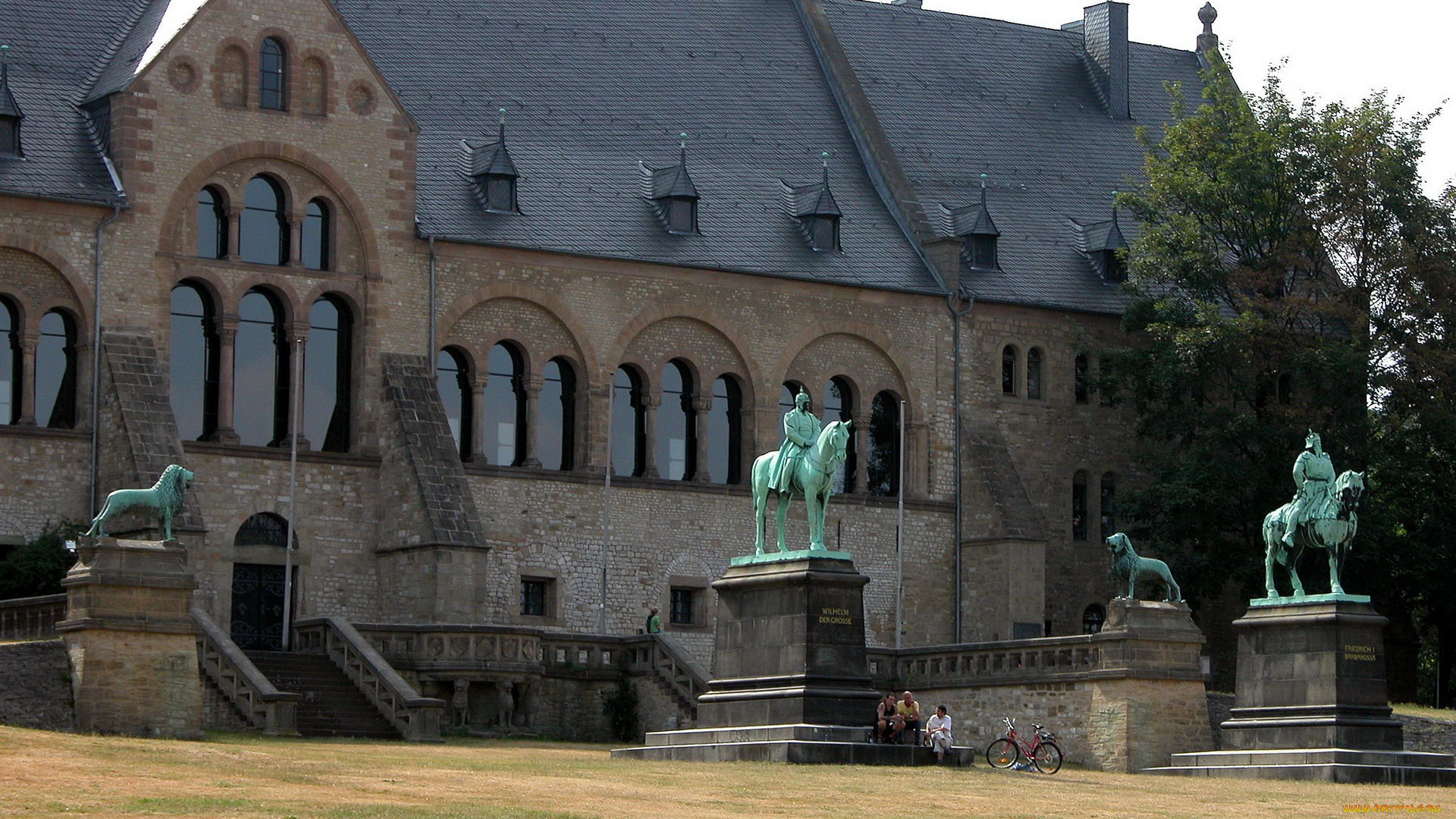 императорский, дворец, гослар, германия, города, дворцы, замки, крепости, замок, скульптуры