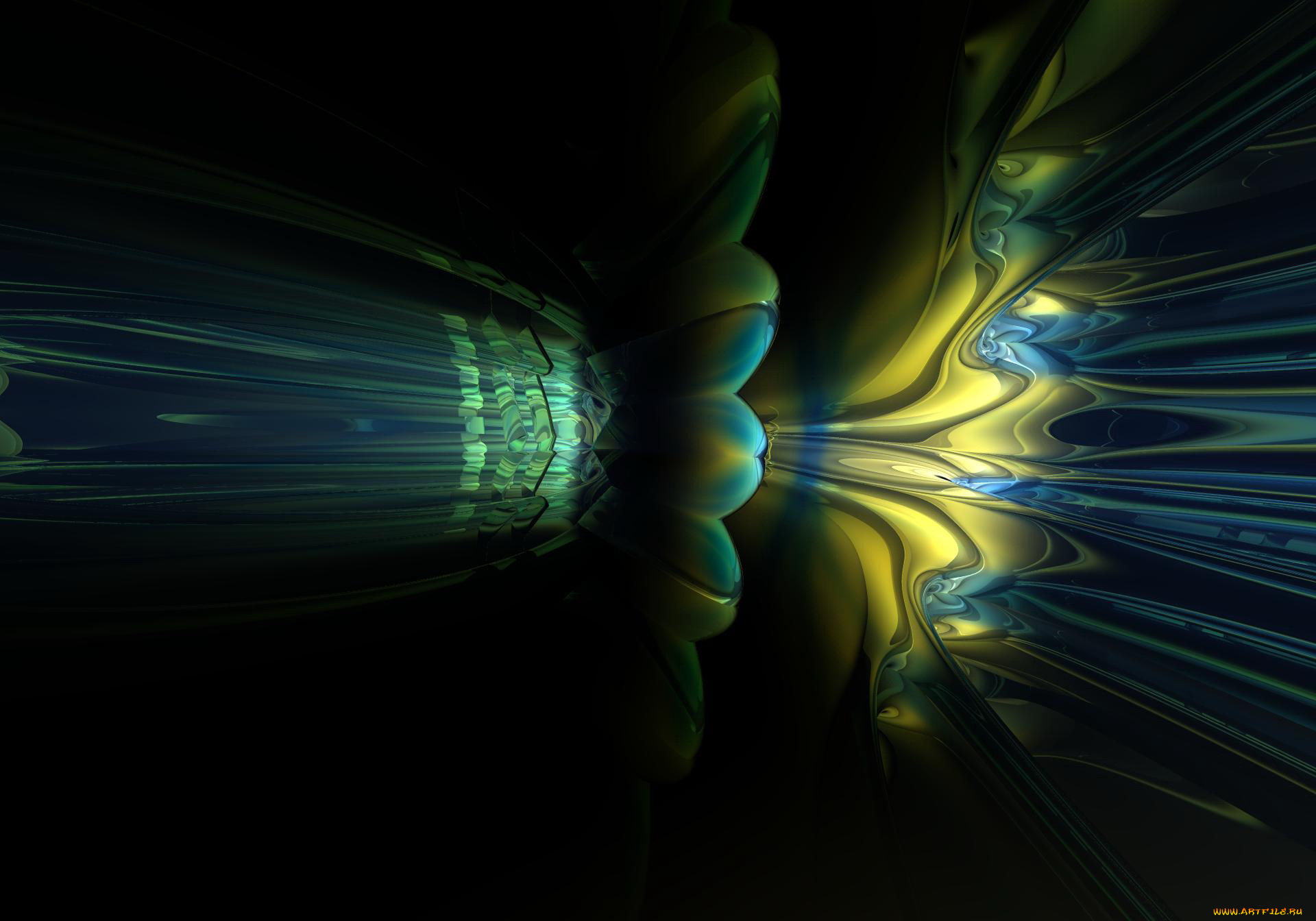 3д, графика, fractal, фракталы, абстракция, узор