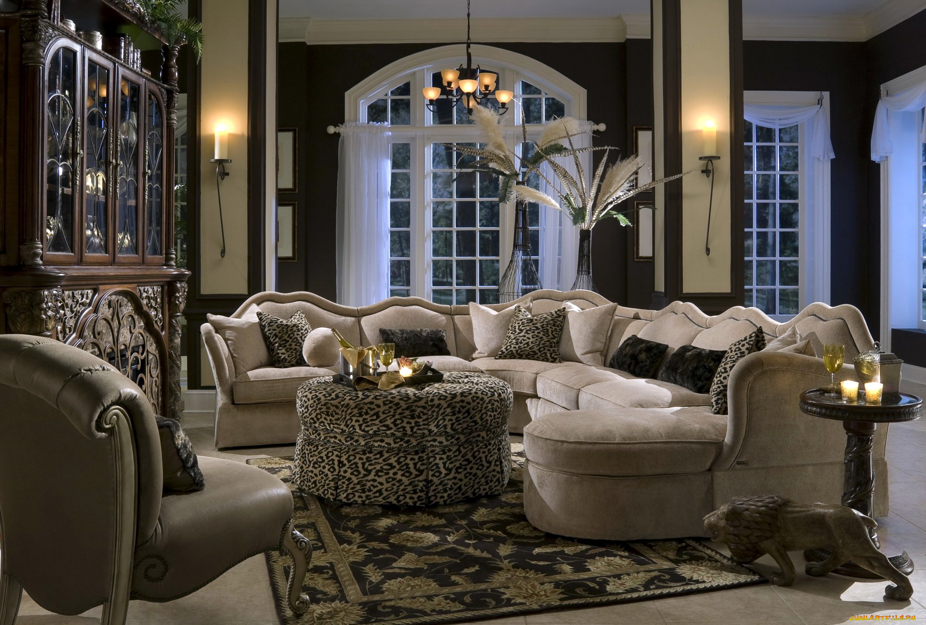 интерьер, гостиная