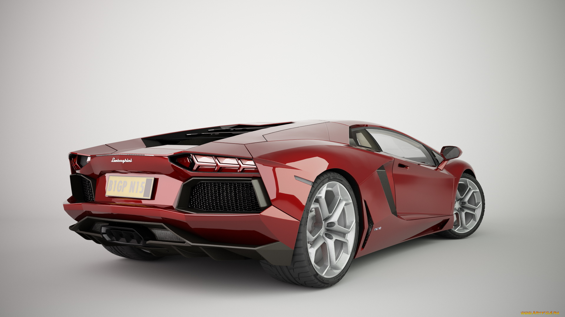 автомобили, 3д, lamborghini