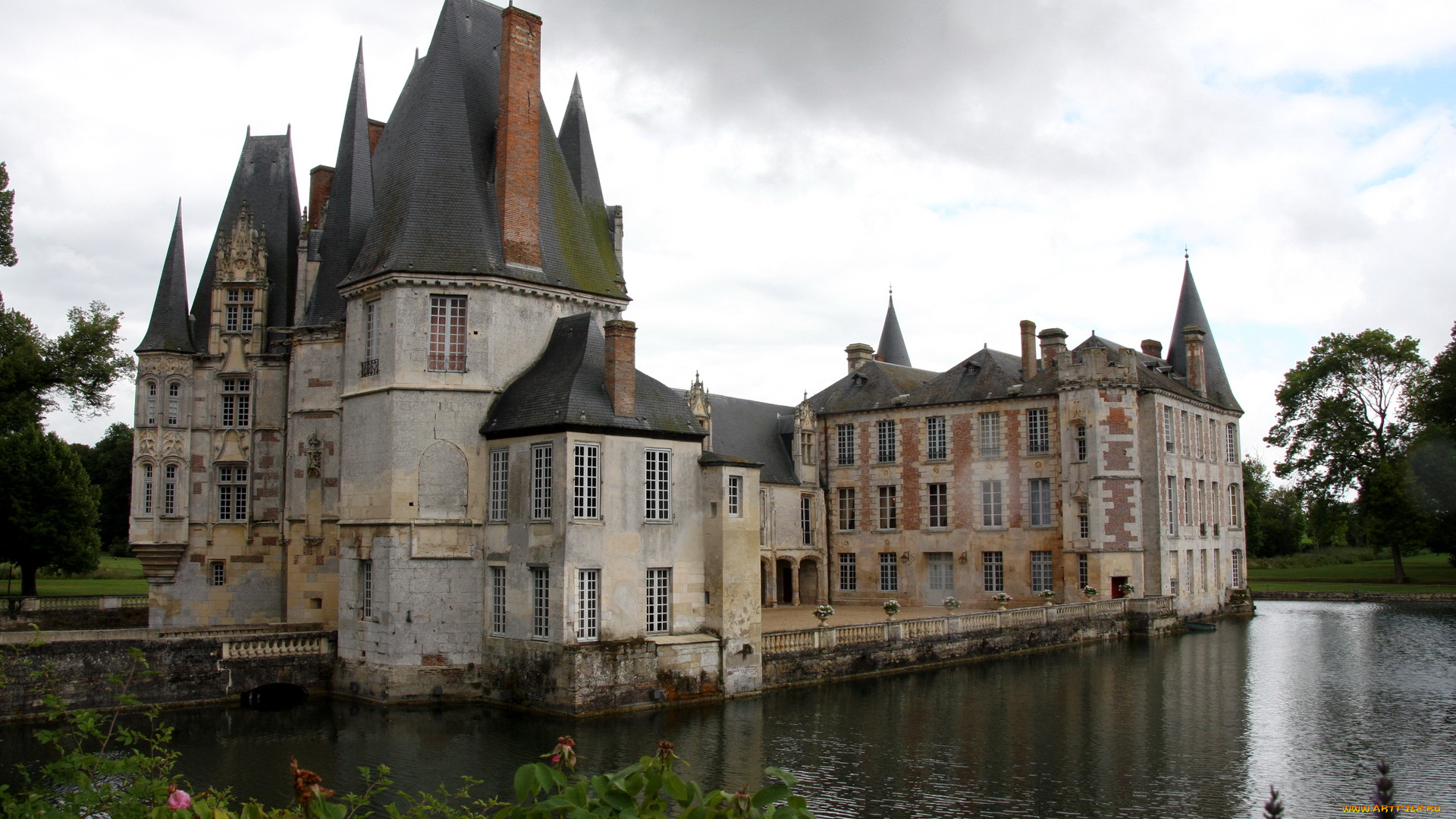 chаteau, d`o, франция, города, дворцы, замки, крепости, замок