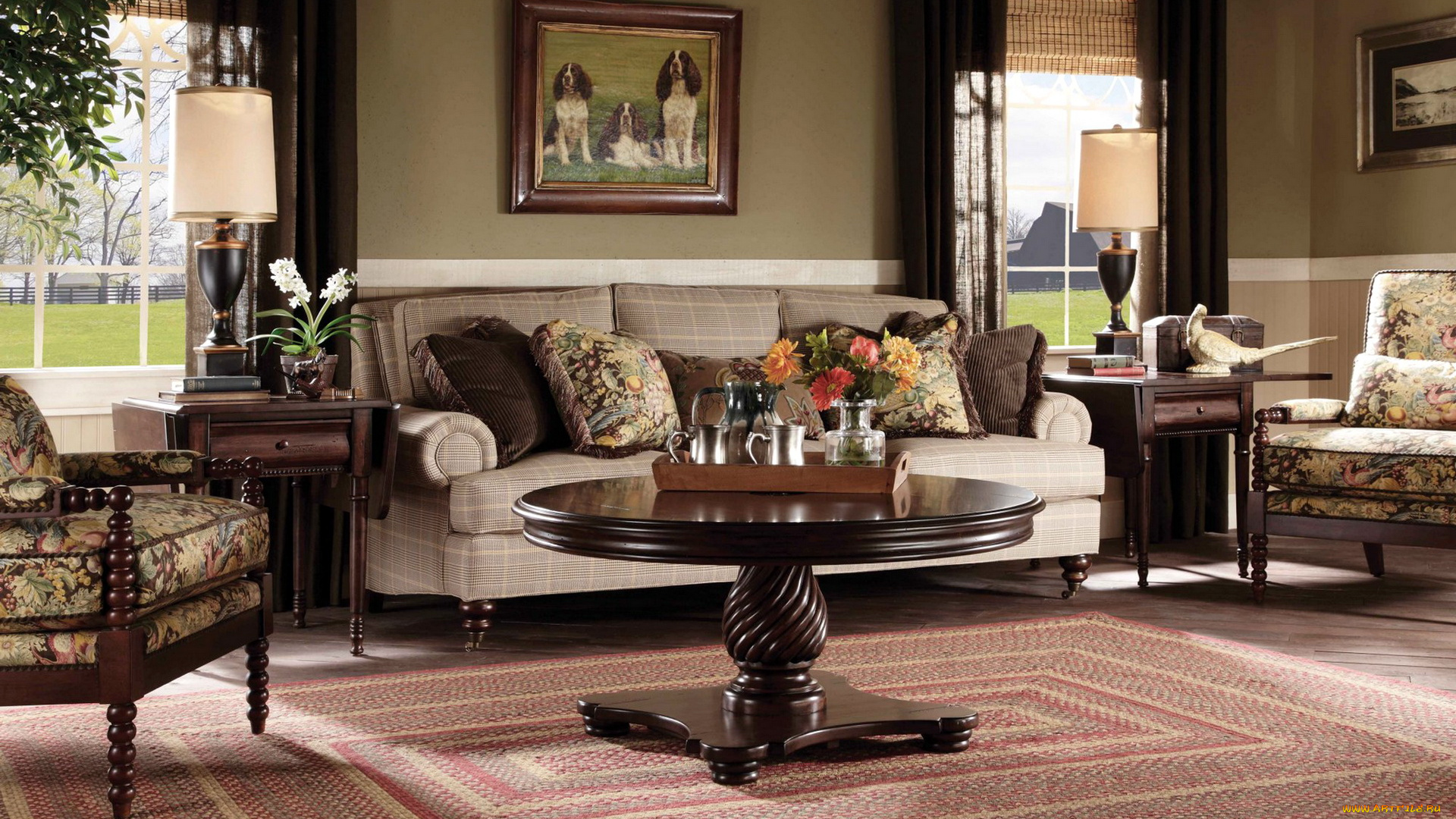 интерьер, гостиная