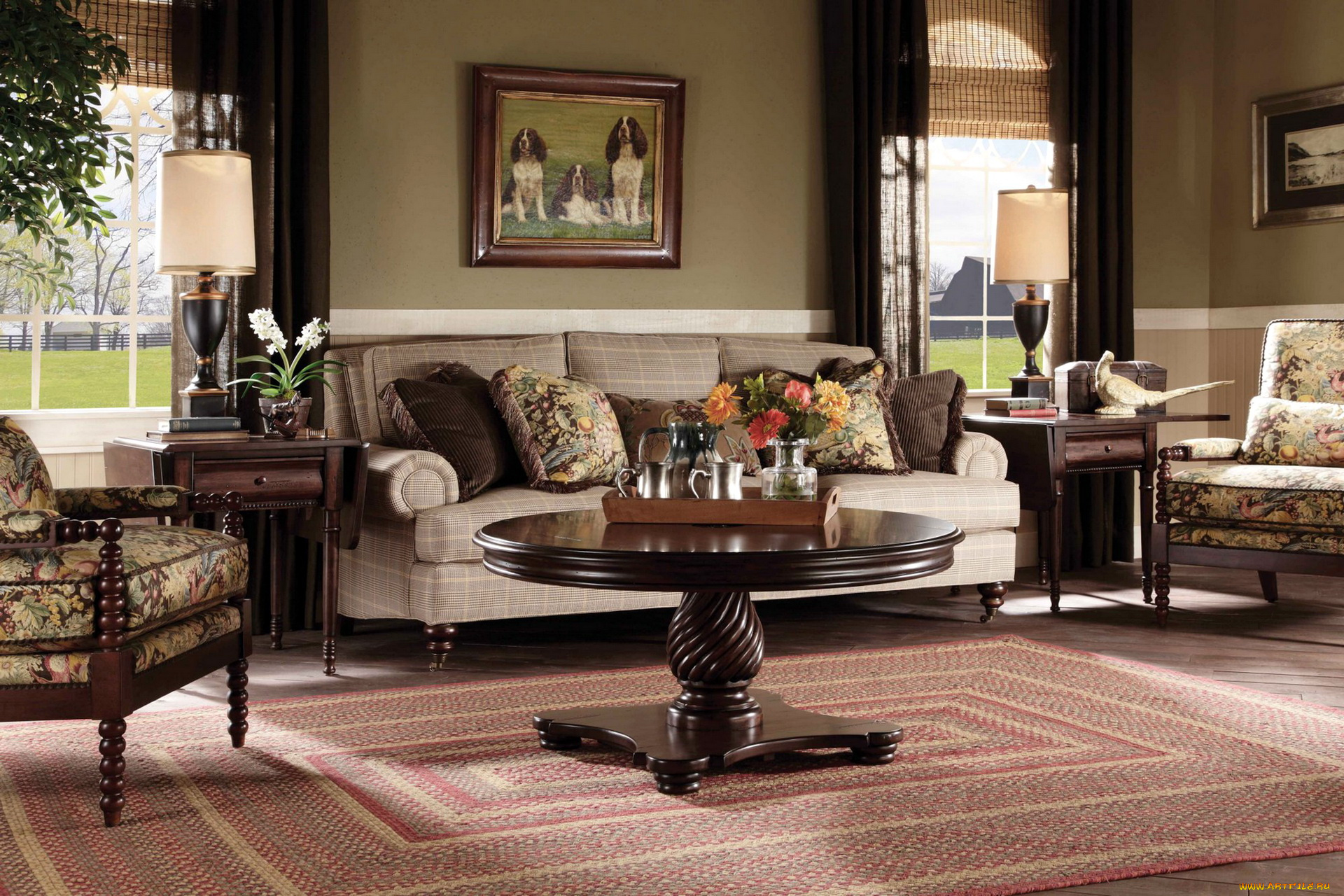 интерьер, гостиная