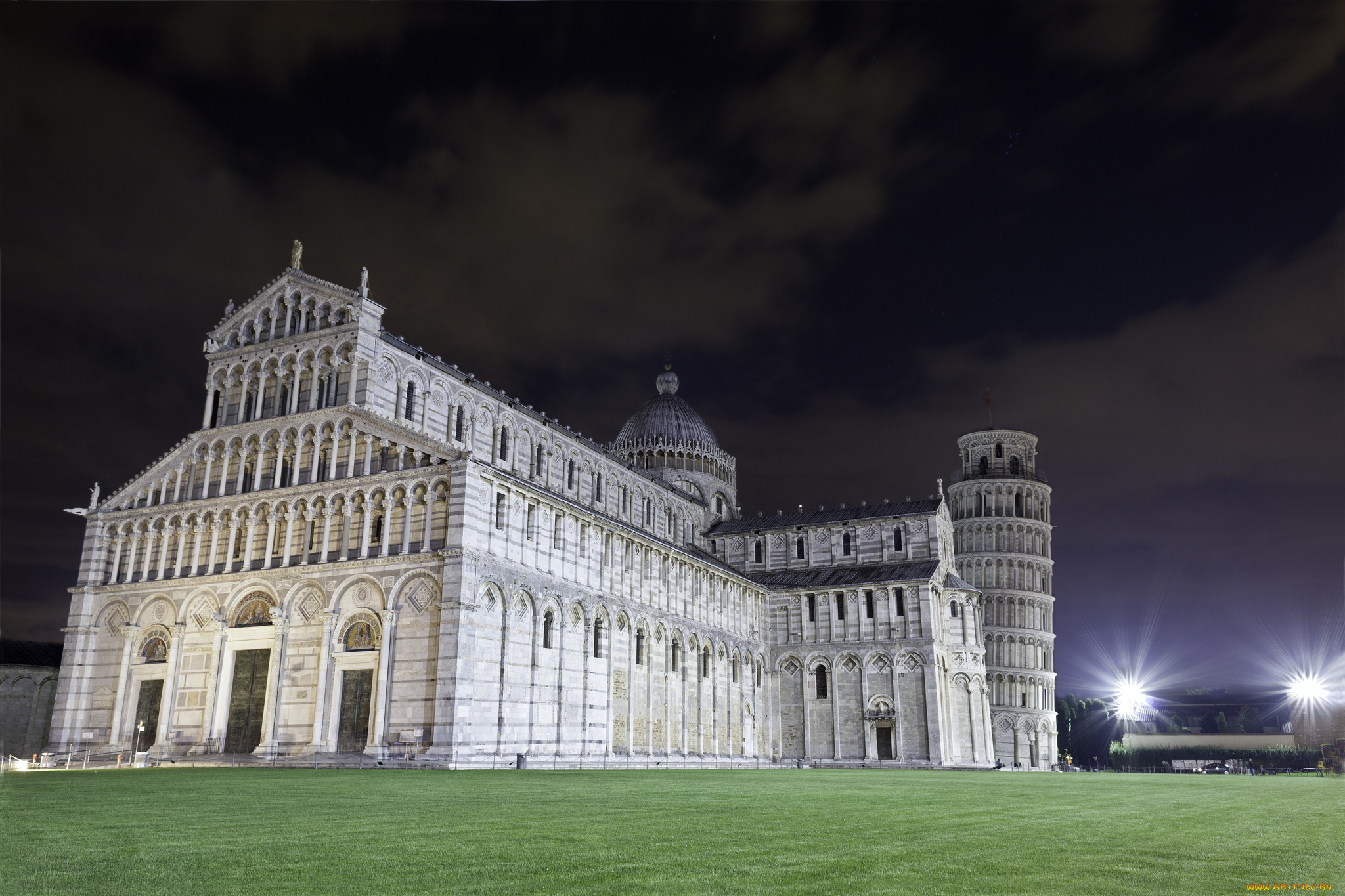 pisa, italy, города, пиза, италия, cathedral, duomo, di, пизанский, собор, пизанская, башня