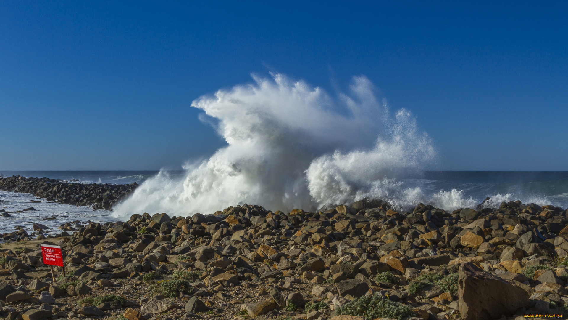 природа, стихия, океан, шторм
