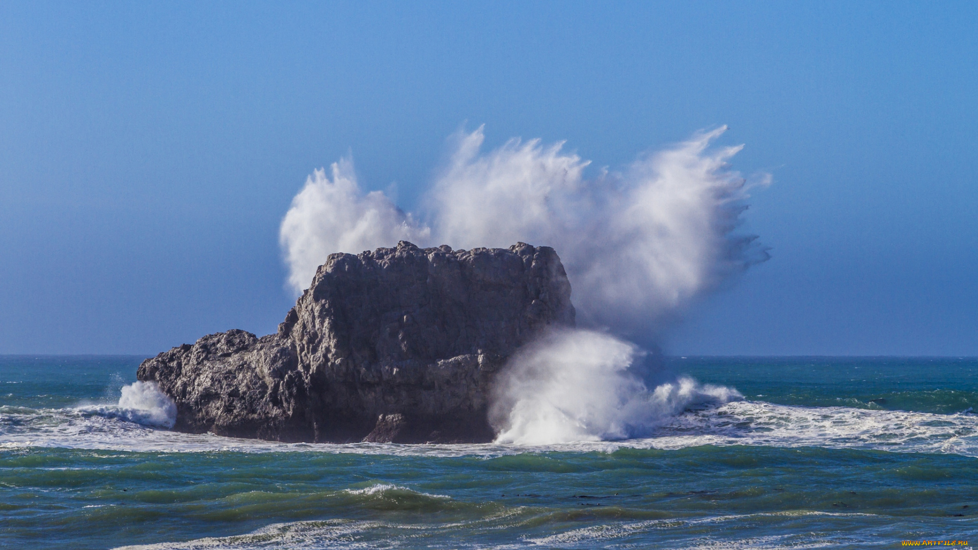 природа, стихия, шторм, океан